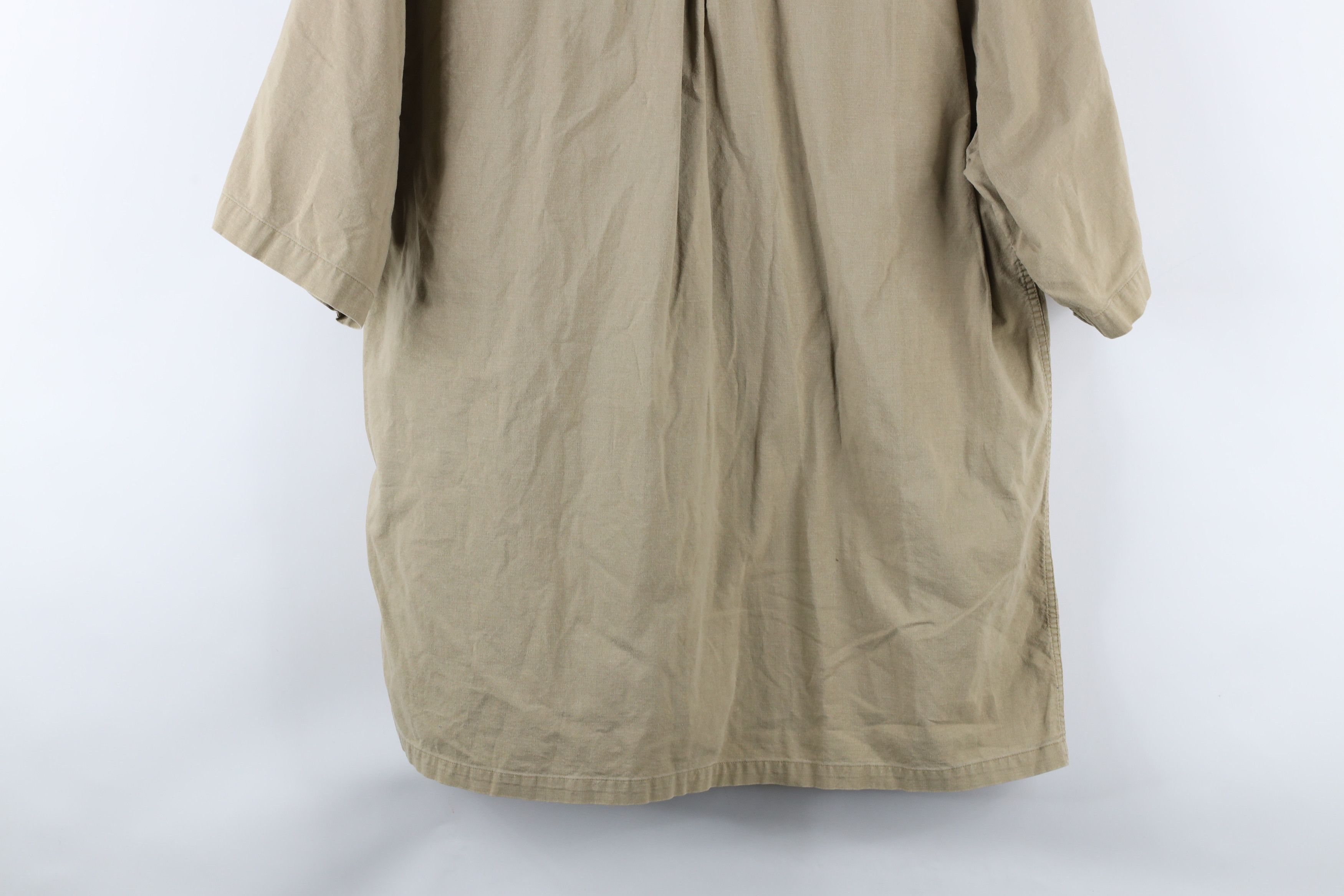 Vintage Vintage 90s Streetwear Short Sleeve Collared Button Shirt Size US L / EU 52-54 / 3 - 9 Thumbnail