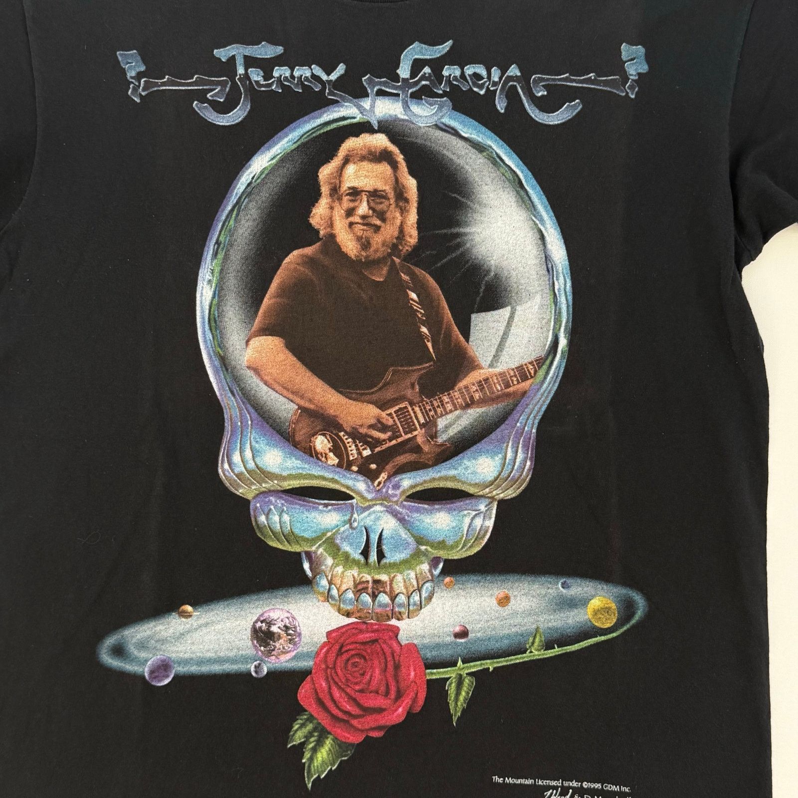 Grateful Dead Vintage 1995 Jerry Garcia Grateful Dead T-Shirt Size US XL / EU 56 / 4 - 2 Thumbnail
