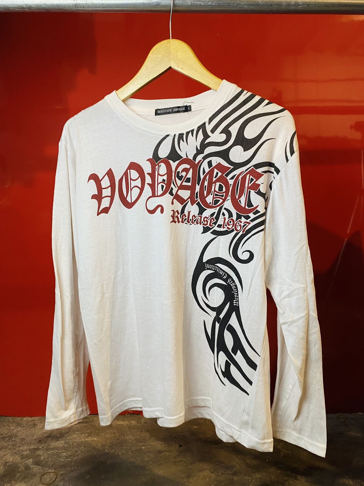 14th Addiction × Hysteric Glamour × KMRii 💥BINDINGOFFER💥bullet noise longsleeve poem tribal ifsxstyle Size US M / EU 48-50 / 2 - 2 Thumbnail