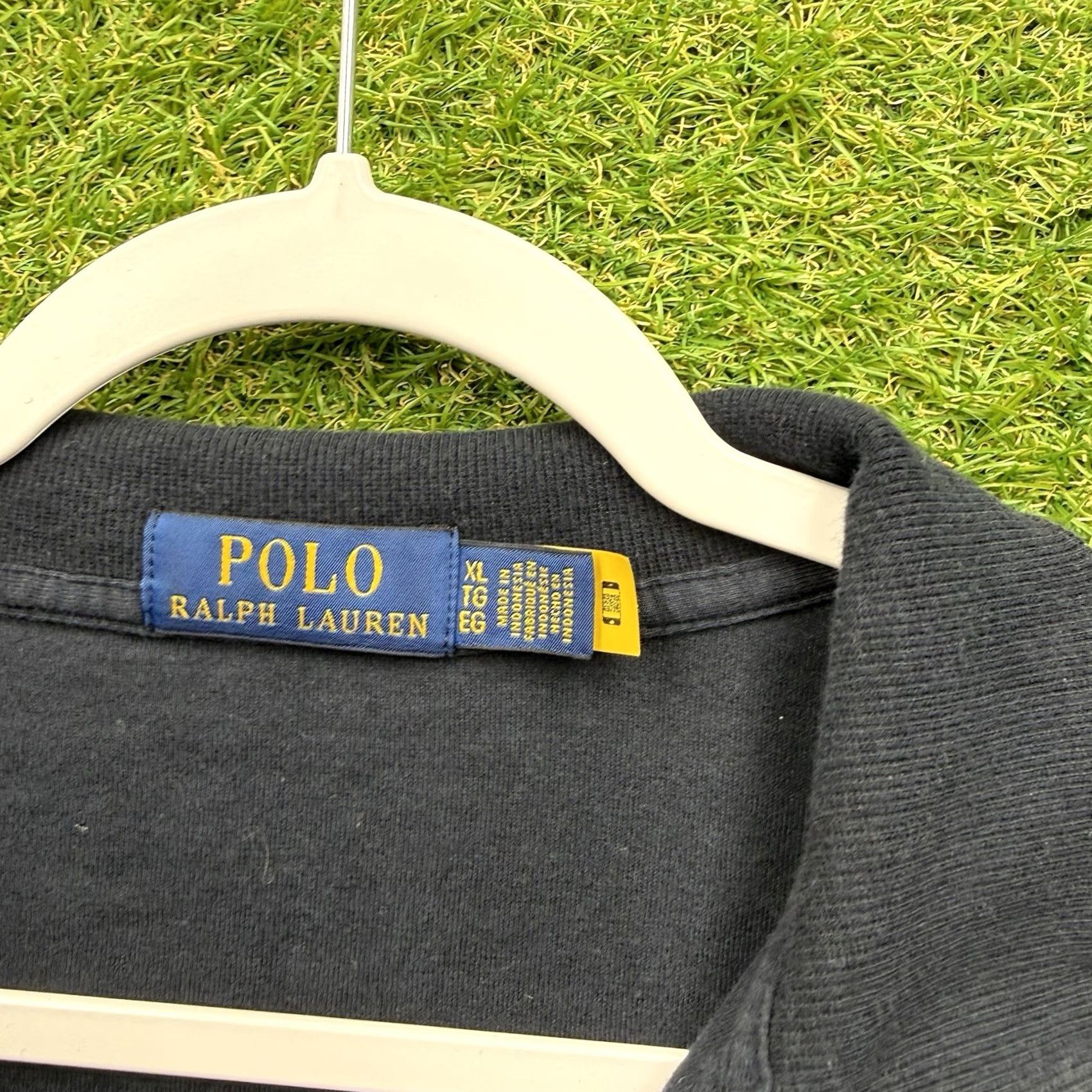 Polo Ralph Lauren Polo Ralph Lauren Sweater Mens XL 1/4 Zip Blue Pullover Knit Mock Neck Pullover Size US XL / EU 56 / 4 - 3 Thumbnail