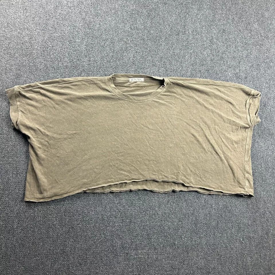 Other We The Free Top Womens XS Green Oversize Shirt Short Sleeve Size XS / US 0-2 / IT 36-38 - 1 Thumbnail