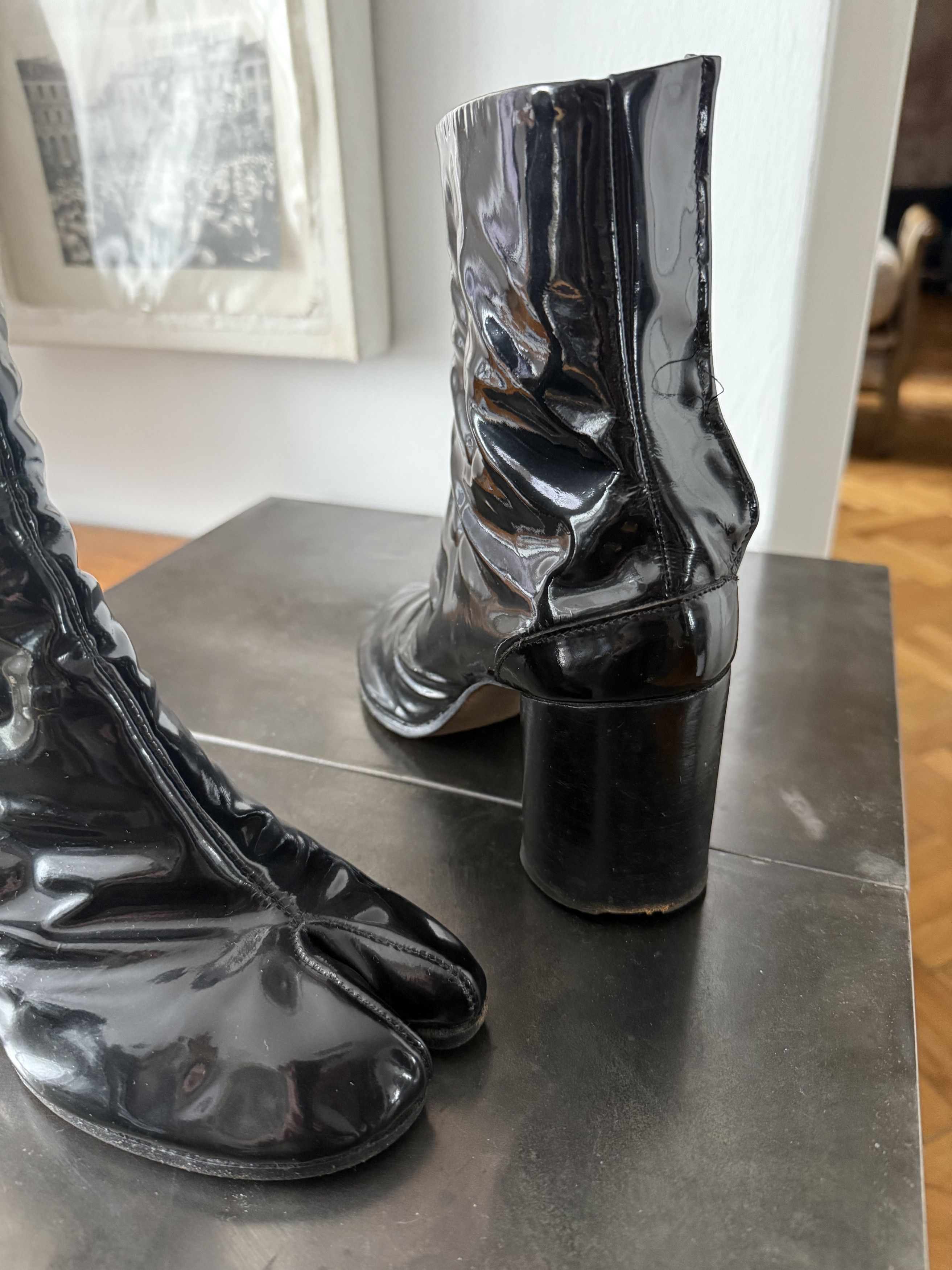 Maison Margiela Maison Margiela BLACK LACK TABI FW1995 Size US 10 / IT 40 - 4 Thumbnail