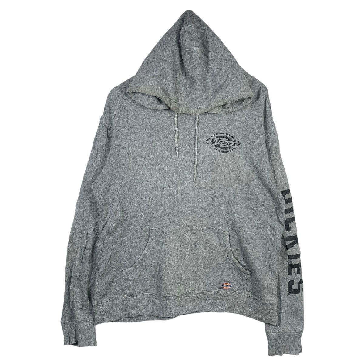 Dickies Dickies Spell Out Pullover Hoodie Grey Workwear Streetwear Size US L / EU 52-54 / 3 - 1 Thumbnail