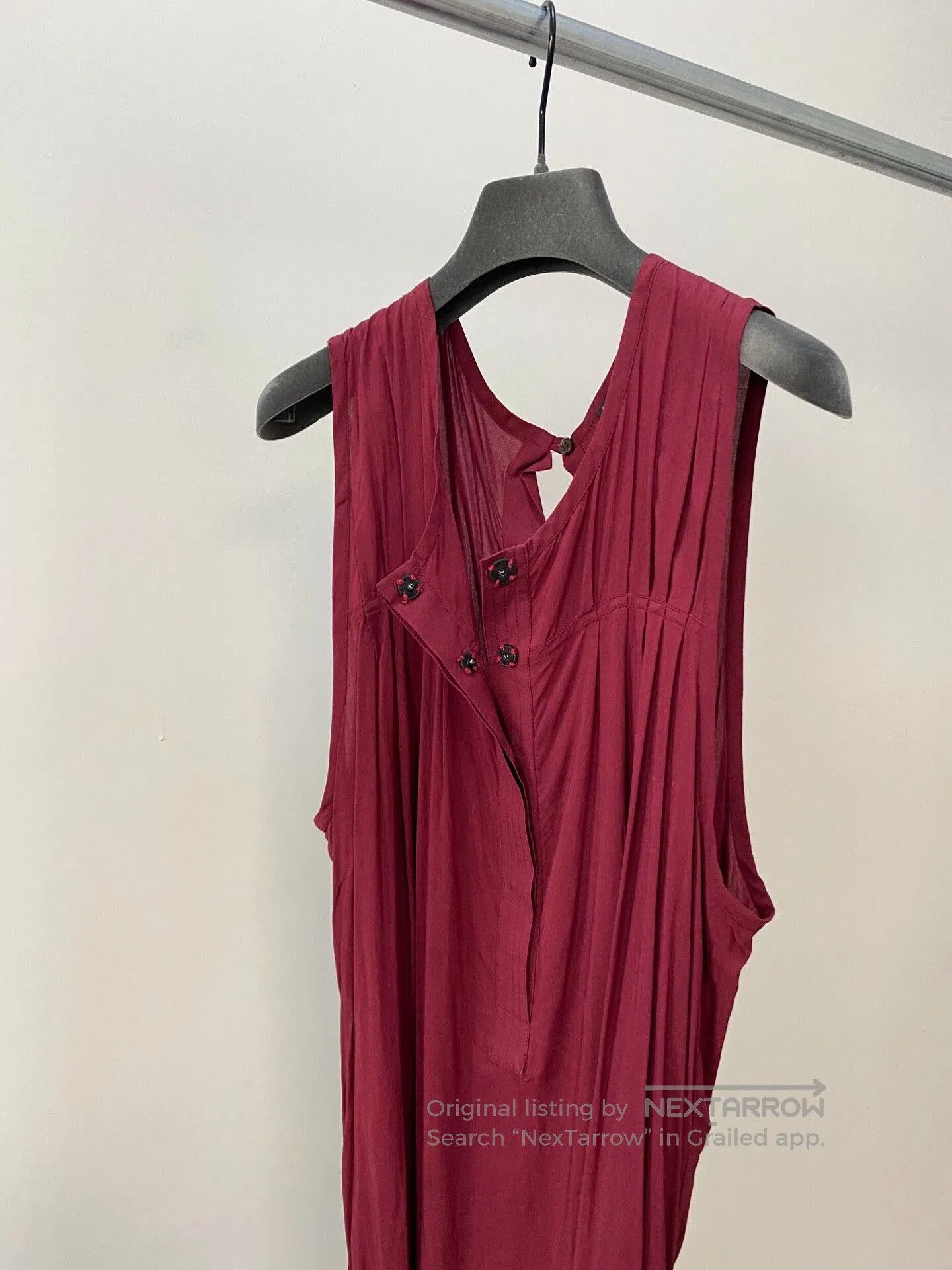 Ann Demeulemeester Ann Demeulemeester Tie Belt Button Dress. Size S / US 4 / IT 40 - 2 Thumbnail