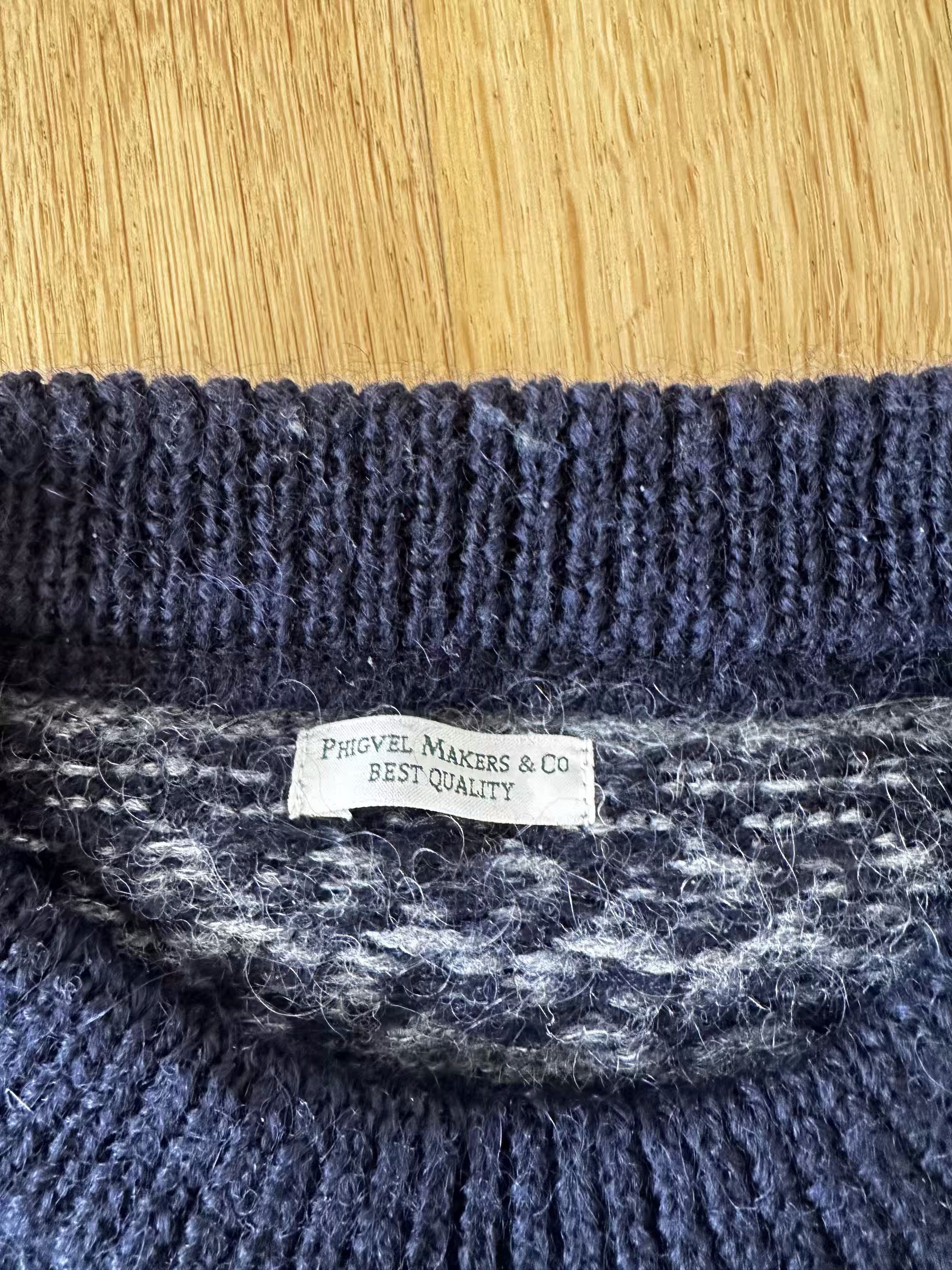 PHIGVEL MAKERS & Co. FAIR ISLE SWEATER Size US L / EU 52-54 / 3 - 5 Thumbnail