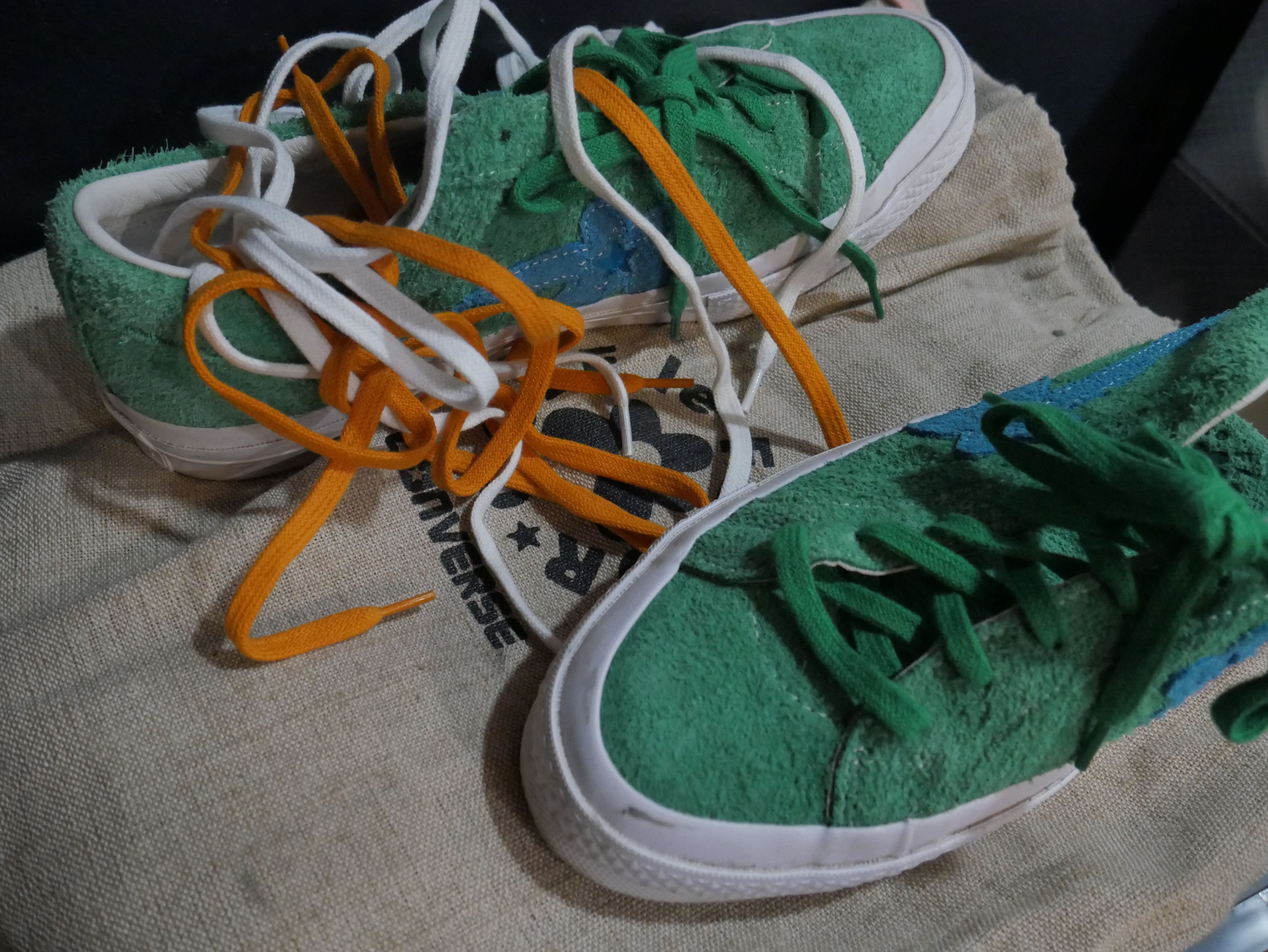 Converse × Golf le Fleur "Jolly Green" Golf Le Fleur Converse Size US 11 / EU 44 - 4 Thumbnail