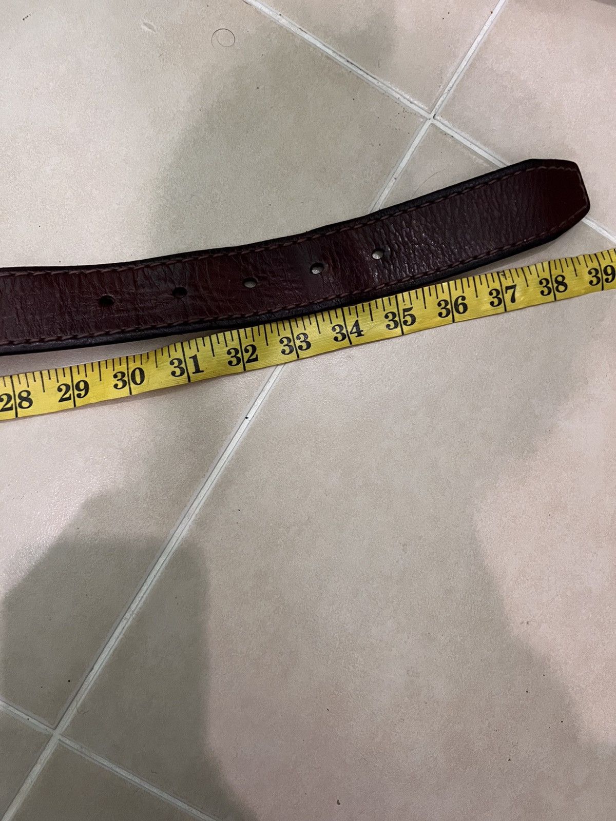 Genuine Leather Vintage Genuine Leather Buckle Belt Size ONE SIZE - 8 Thumbnail