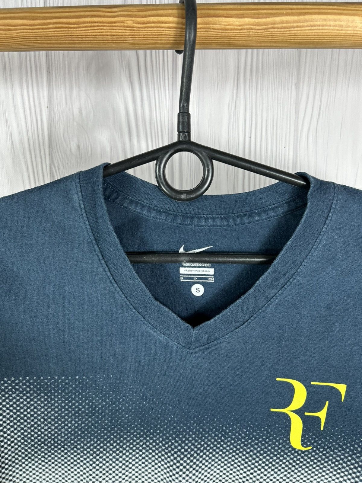 Vintage Vintage Nike Roger Federer T-Shirt Size S Size US S / EU 44-46 / 1 - 9 Thumbnail