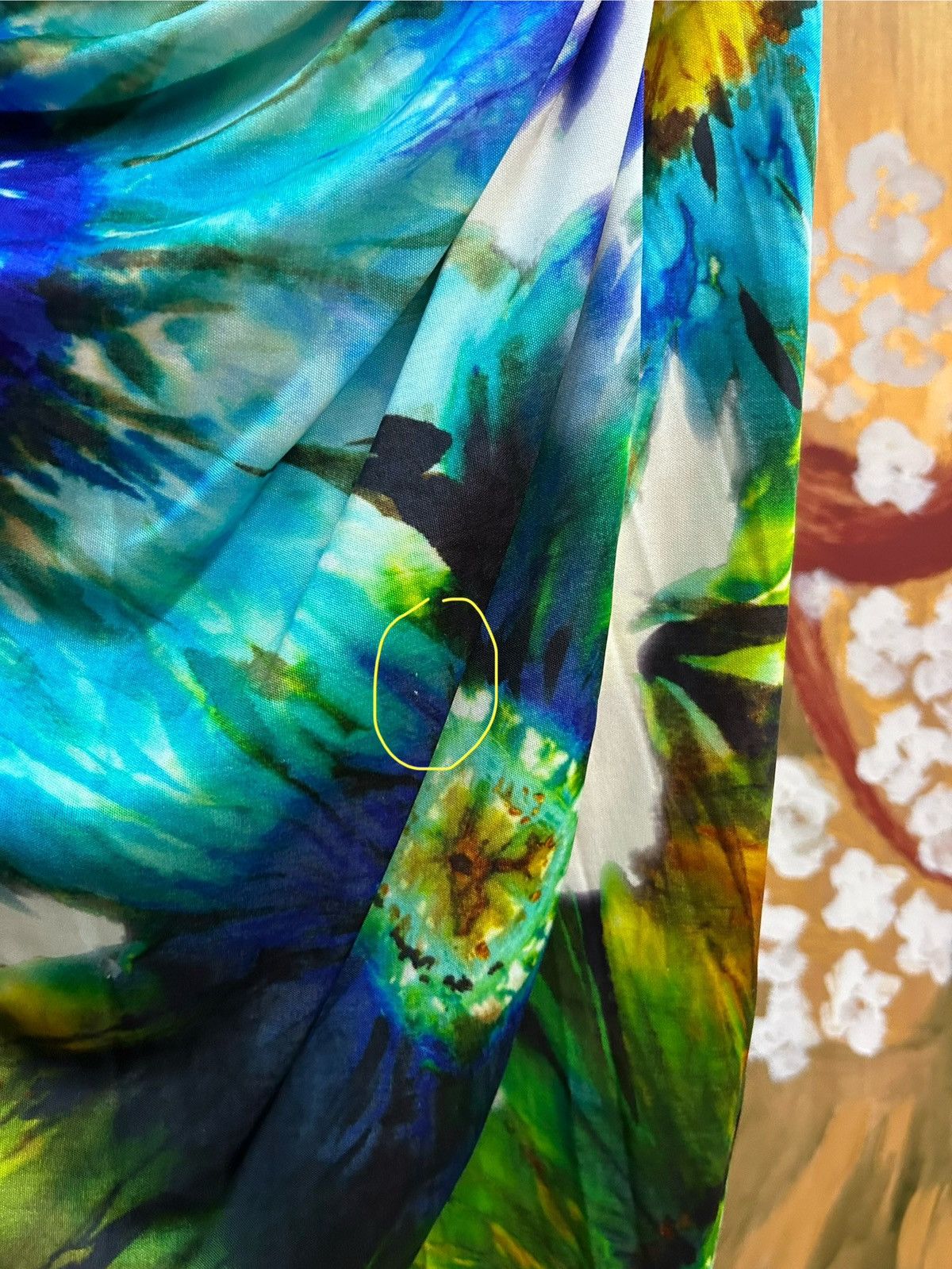 Blumarine × Vintage Vintage Y2k Blumarine Silk Flower Print Midi Wrap Skirt Size 27" / US 4 / IT 40 - 9 Thumbnail