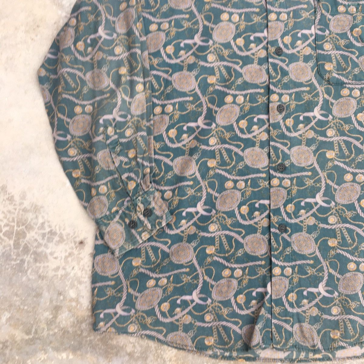 Guy Laroche Vintage GUY LAROCHE PARIS Paisley Button Ups Shirt Size US M / EU 48-50 / 2 - 2 Thumbnail
