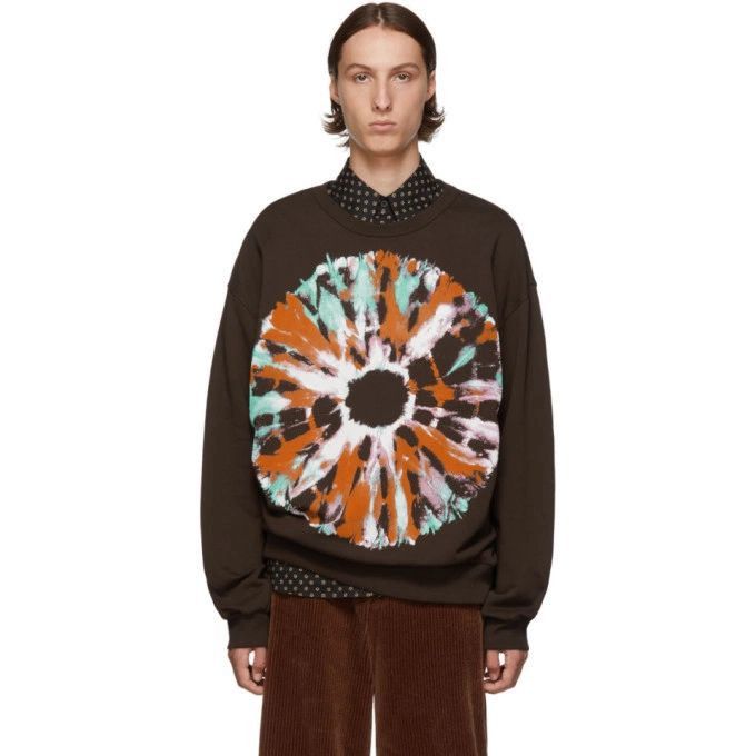Dries Van Noten Dries Van Noten AW19 Herren Tie Dye Sweatshirt Medium Size US M / EU 48-50 / 2 - 2 Thumbnail