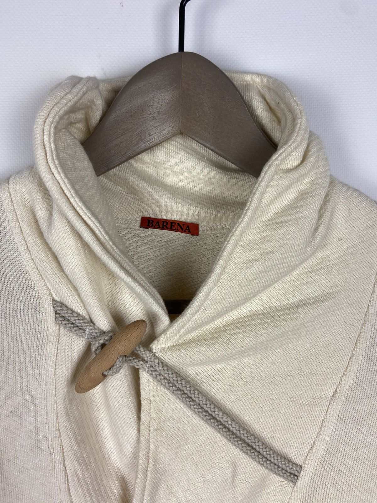 Barena × Designer Barena Shawl Collar Duffle Mens Beige Sweater Luxury Size US M / EU 48-50 / 2 - 3 Thumbnail