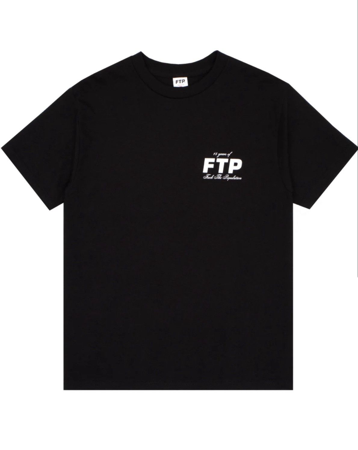 Fuck The Population FTP 15th Anniversary Tee Shirt Size US XL / EU 56 / 4 - 2 Thumbnail