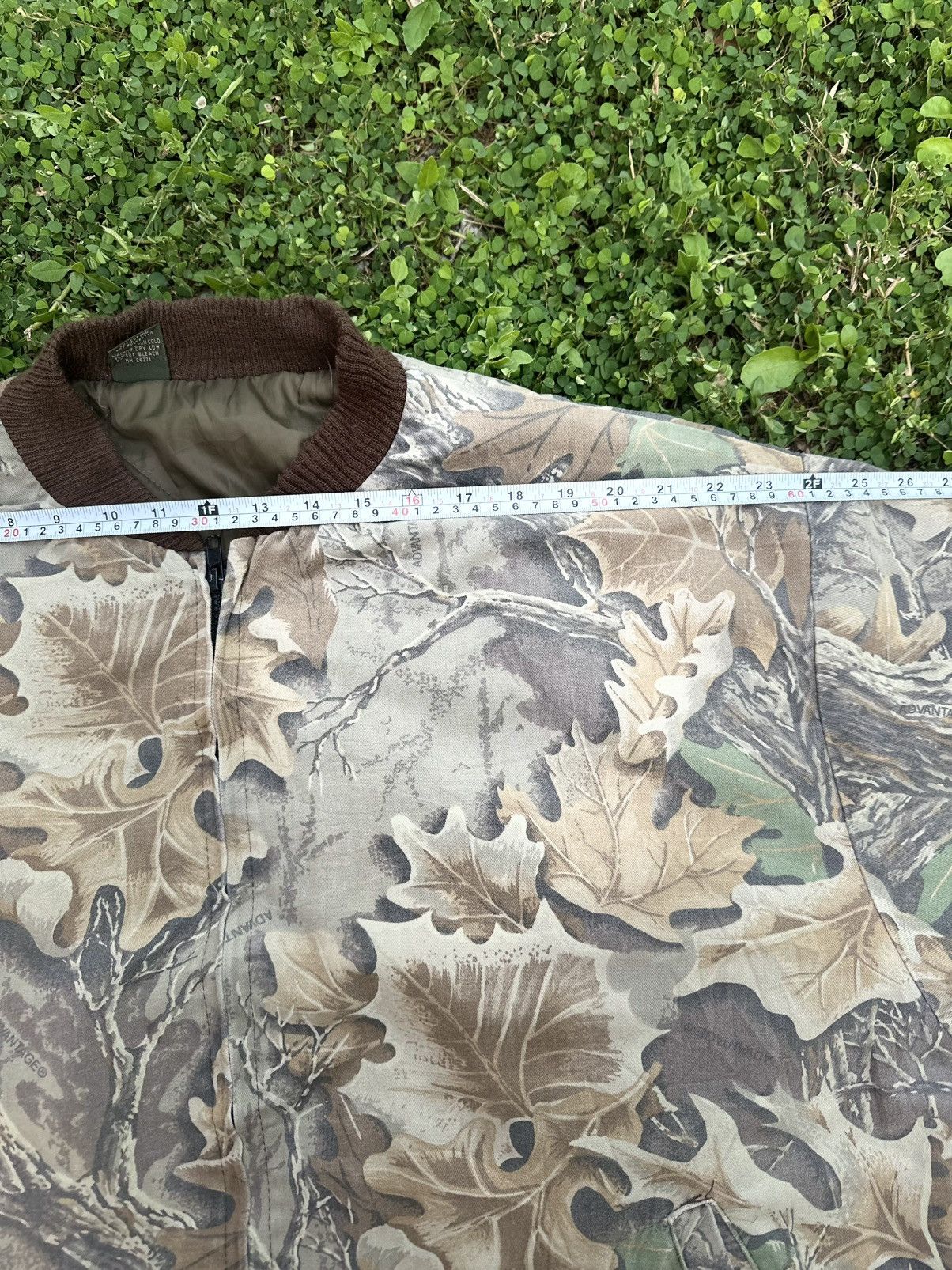 Mossy Oaks × Vintage Crazy Vintage 00s Realtree Camo Rare Bomber Jacket Size US XL / EU 56 / 4 - 4 Thumbnail