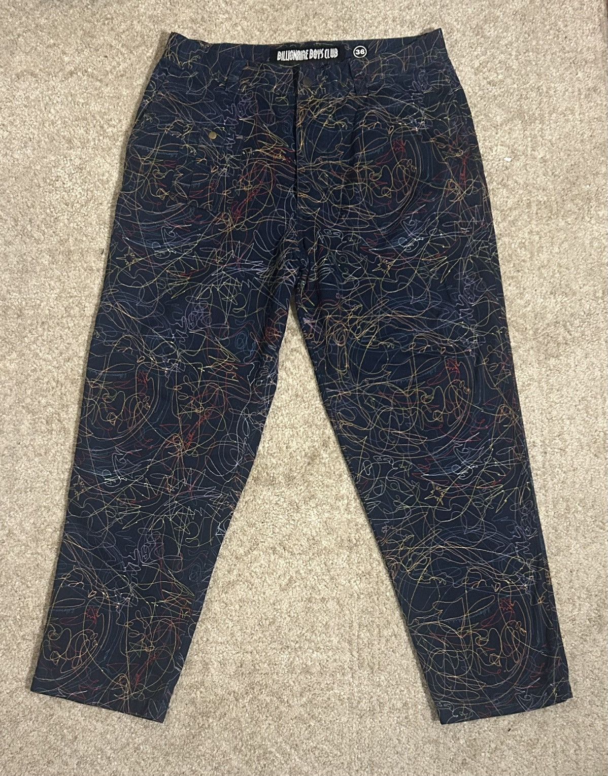 Billionaire Boys Club BILLIONAIRE BOYS CLUB Lines Pants Size US 36 / EU 52 - 1 Thumbnail