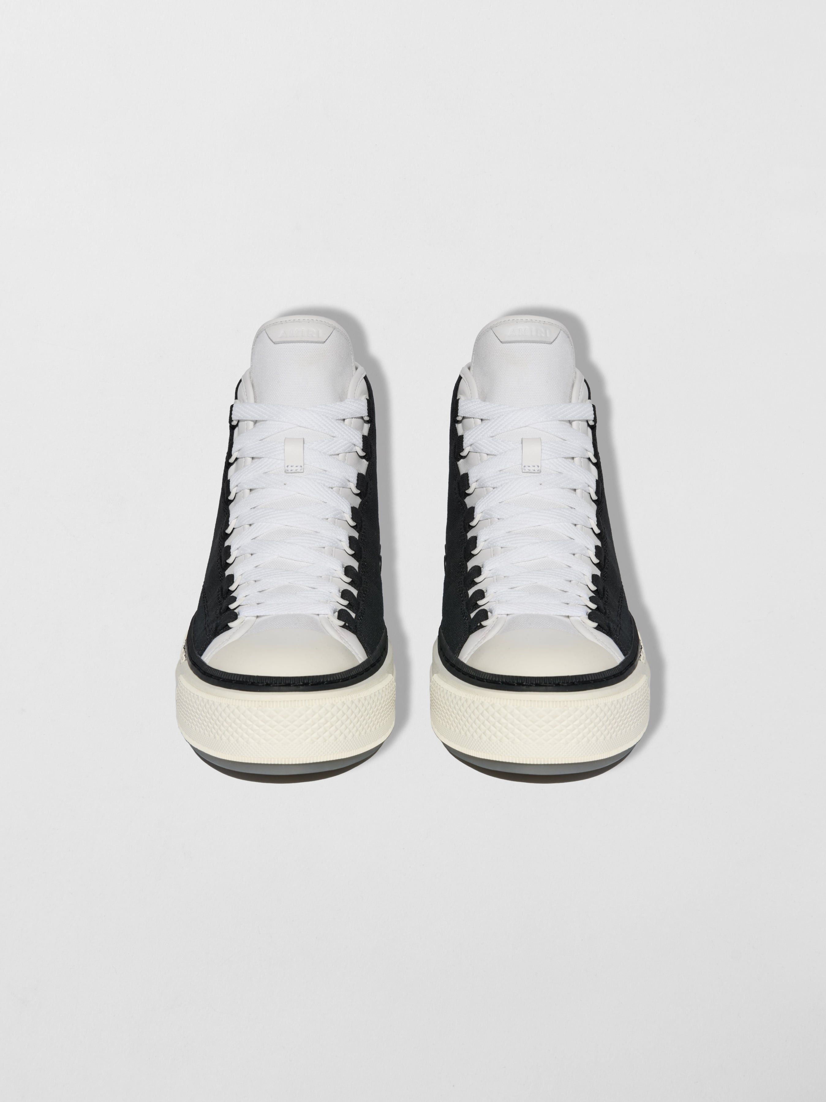 Amiri o1orln1125 MA Court Low-Top Sneakers in Black/White Size US 8 / EU 41 - 3 Thumbnail