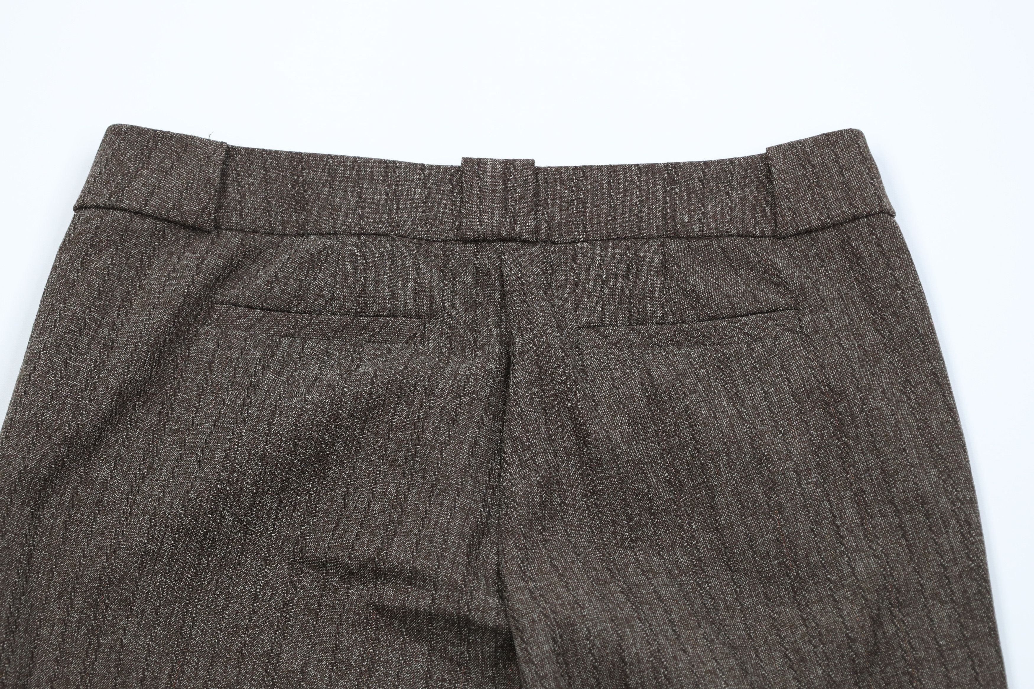 Vintage Vintage 90s Y2K Babydoll Knit Flared Wide Leg Chino Pants Size 32" / US 10 / IT 46 - 11 Thumbnail