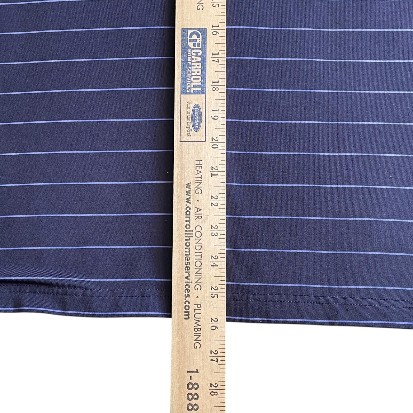 Lone Cypress By Pebble Beach Pebble Beach Golf Polo Mens L Blue Striped Shirt CLEAN! Size US L / EU 52-54 / 3 - 7 Thumbnail
