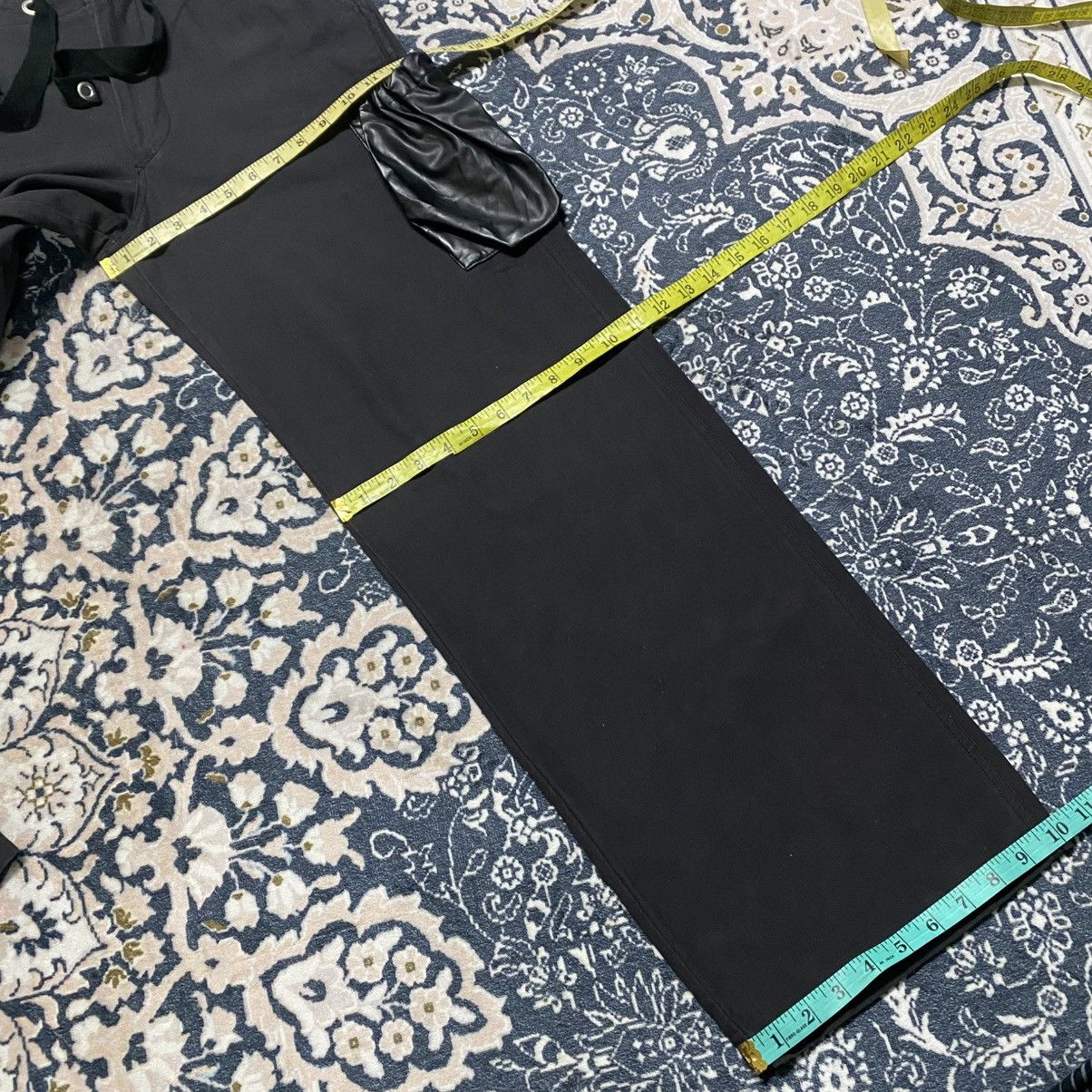 Le Grande Bleu (L.G.B.) MANIAC WORKS Black Cargo Pants Drawstring Size US 32 / EU 48 - 23 Thumbnail