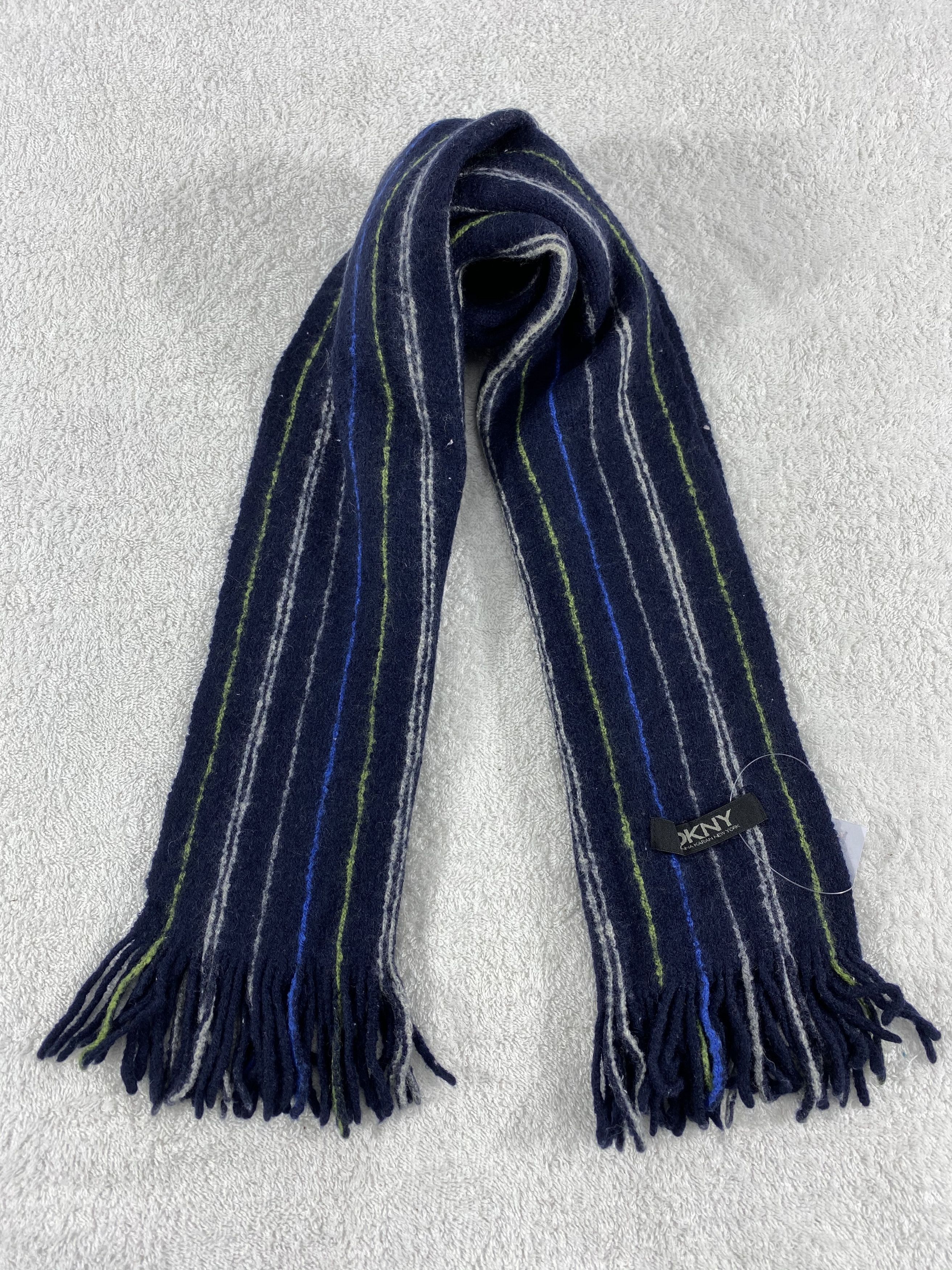 DKNY Vintage DKNY Scarf/Muffler/Neckwear MF801 Size ONE SIZE - 1 Thumbnail