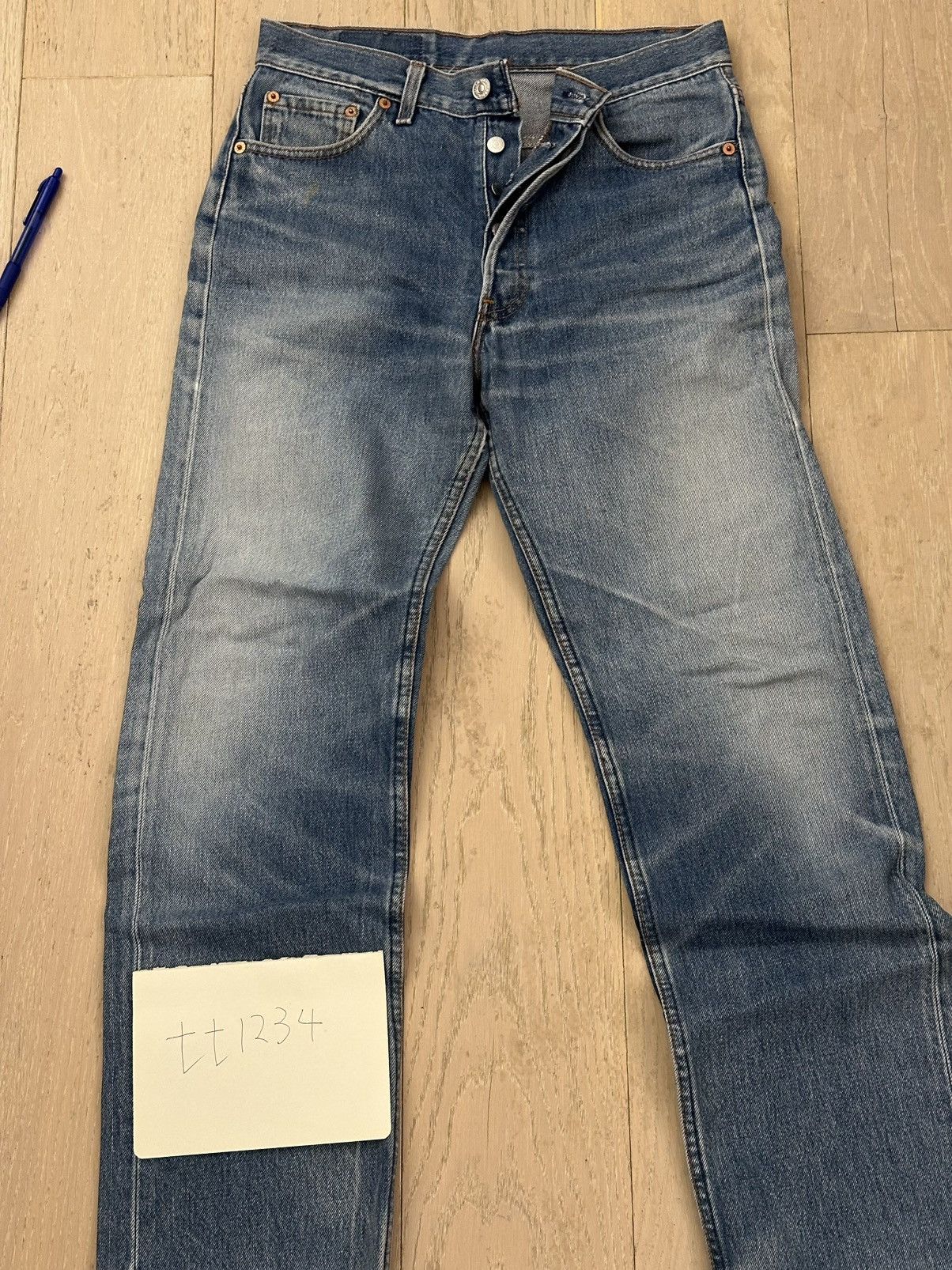 Levi's Vintage Clothing Vintage Levi Jeans from Japan Size US 30 / EU 46 - 1 Thumbnail