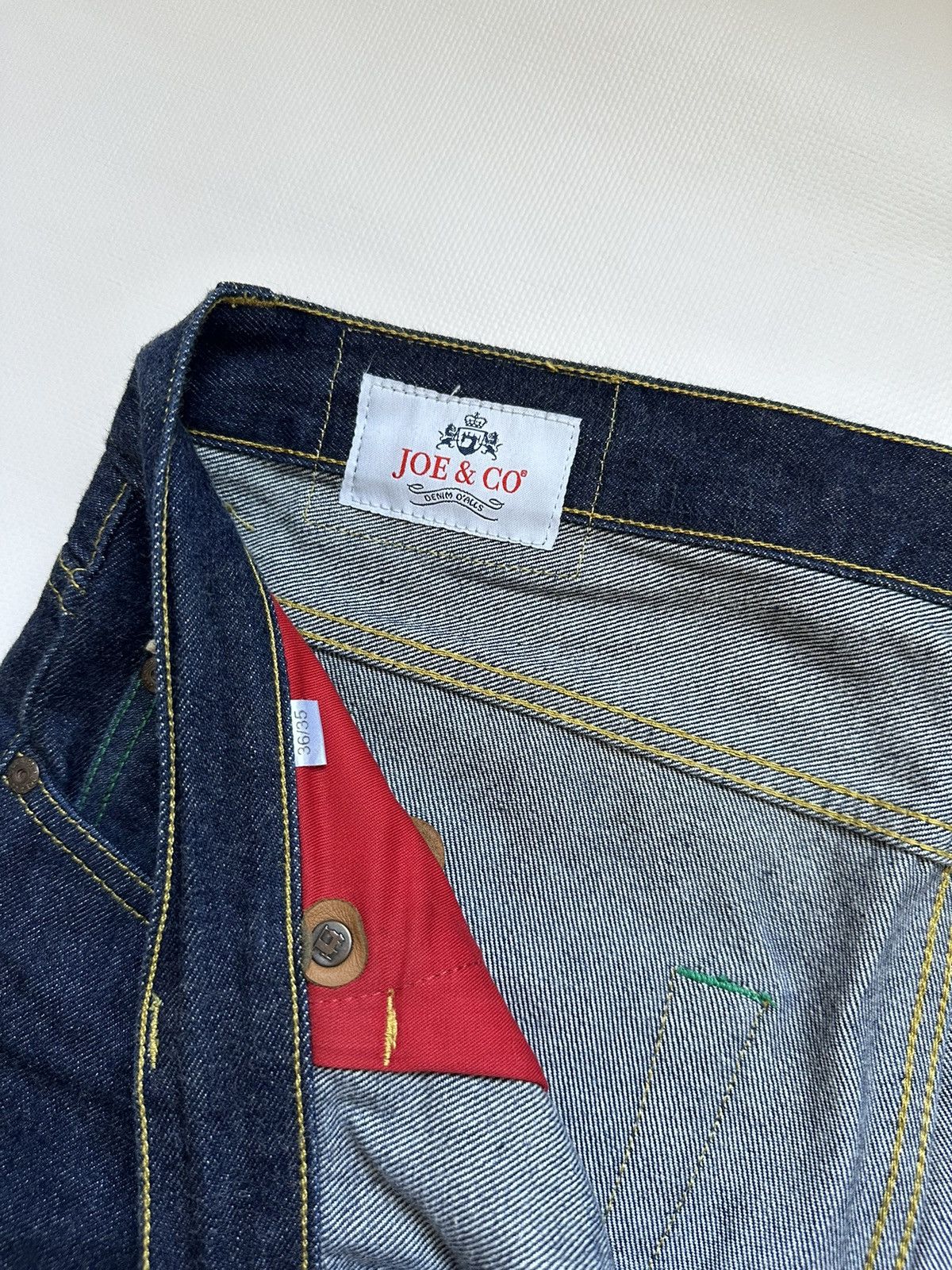Evisu Joe & Co Jeans Japanese Brand Evisu Style Selvedge Jeans Size US 36 / EU 52 - 17 Thumbnail