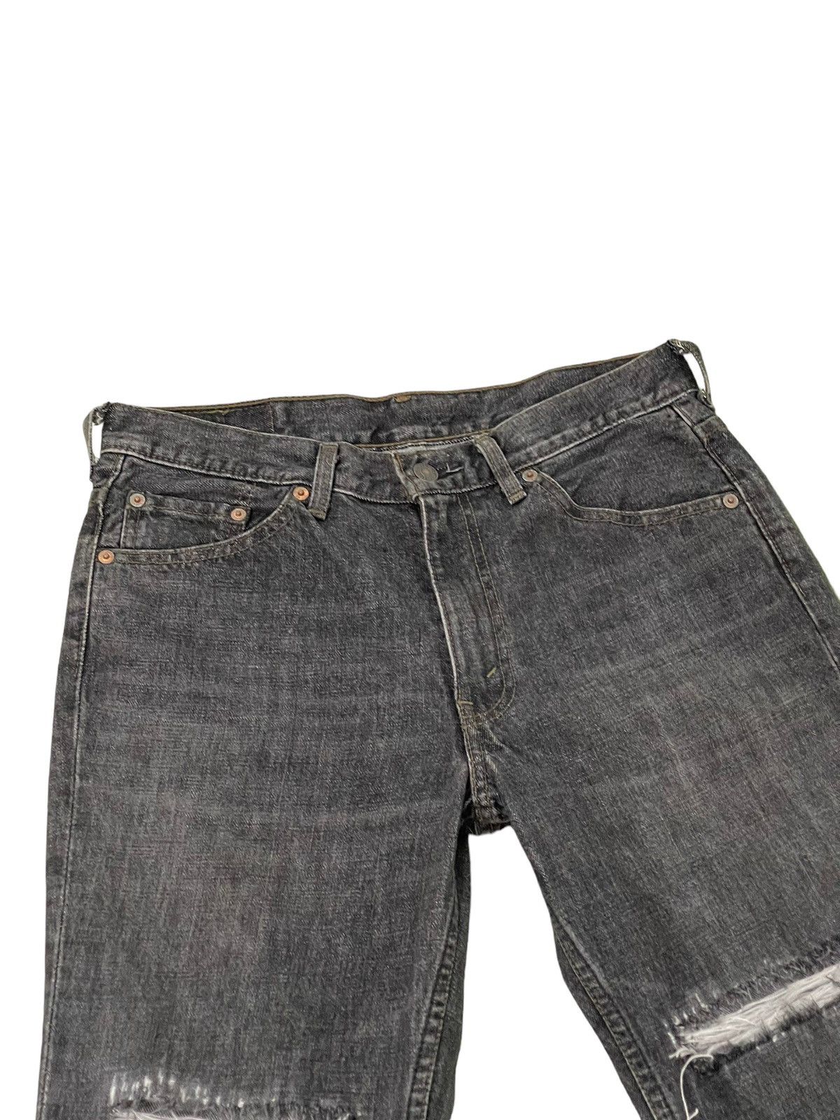 Japanese Brand Flare Jeans 2002 Levi’s Japan 517 Distress Boot Cut 7🟦2 Size US 31 - 8 Thumbnail
