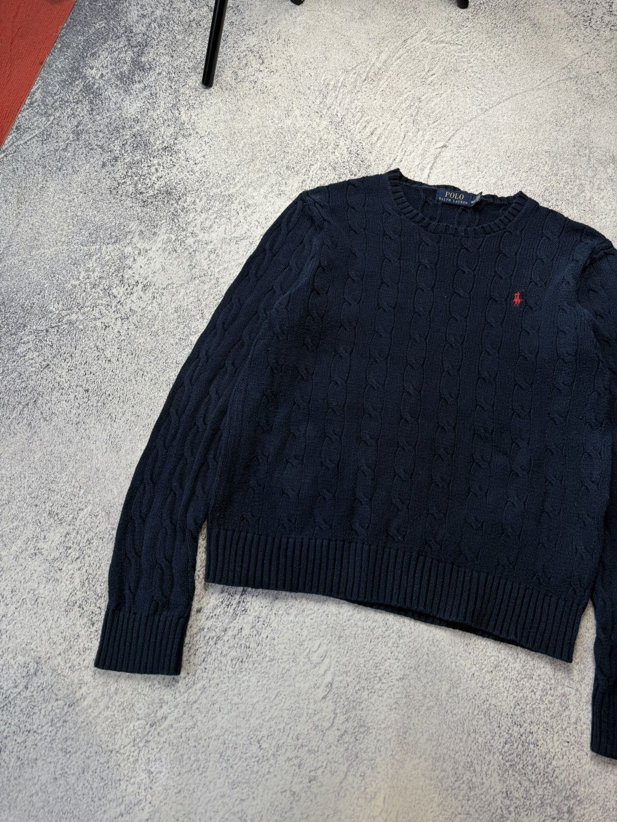 Polo Ralph Lauren Mens Vintage Polo Ralph Lauren knitted Sweater luxury Size US M / EU 48-50 / 2 - 6 Thumbnail