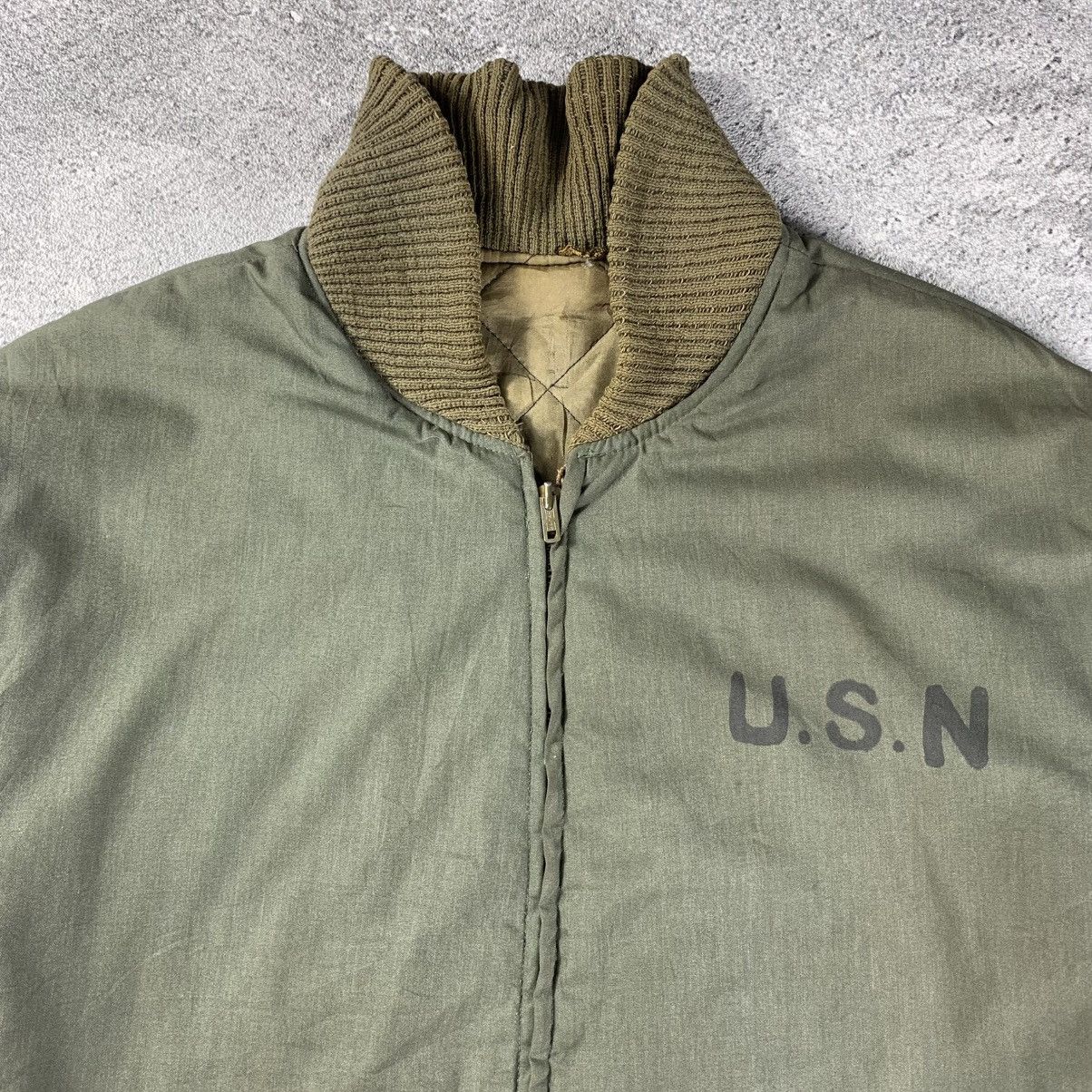 Vintage Vintage 70’s Military U.S.N Jacket Size US L / EU 52-54 / 3 - 4 Thumbnail