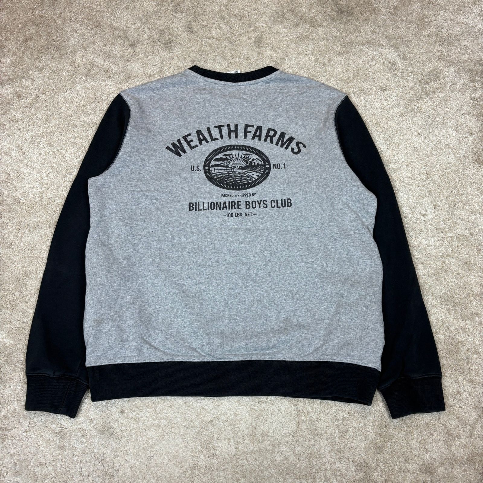 Billionaire Boys Club Billionaire Boys Club Wealth Farms Crew Sweatshirt Men's L Size US L / EU 52-54 / 3 - 3 Thumbnail