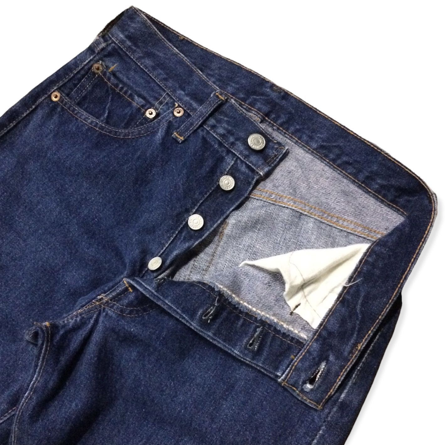 Levi's Vintage 80s Levi’s 501 Jeans Selvedge Denim Redline 6 Stamp Size US 28 / EU 44 - 7 Thumbnail