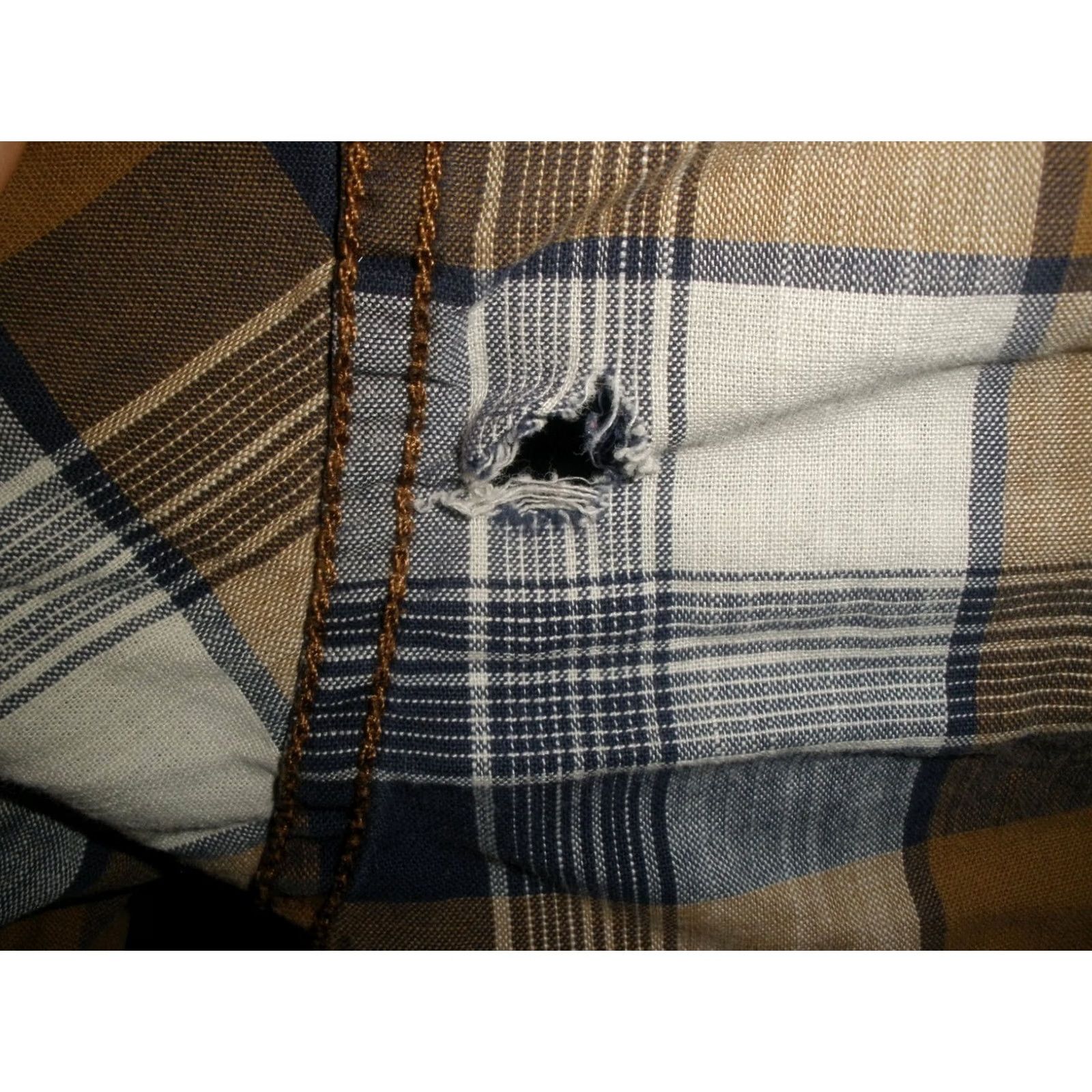 Wrangler Wrangler Shirt Button-Up Long Sleeve Plaid Multicolor Cotton Blend Casual Workwear Shirt Mens L Regular Size US L / EU 52-54 / 3 - 5 Thumbnail
