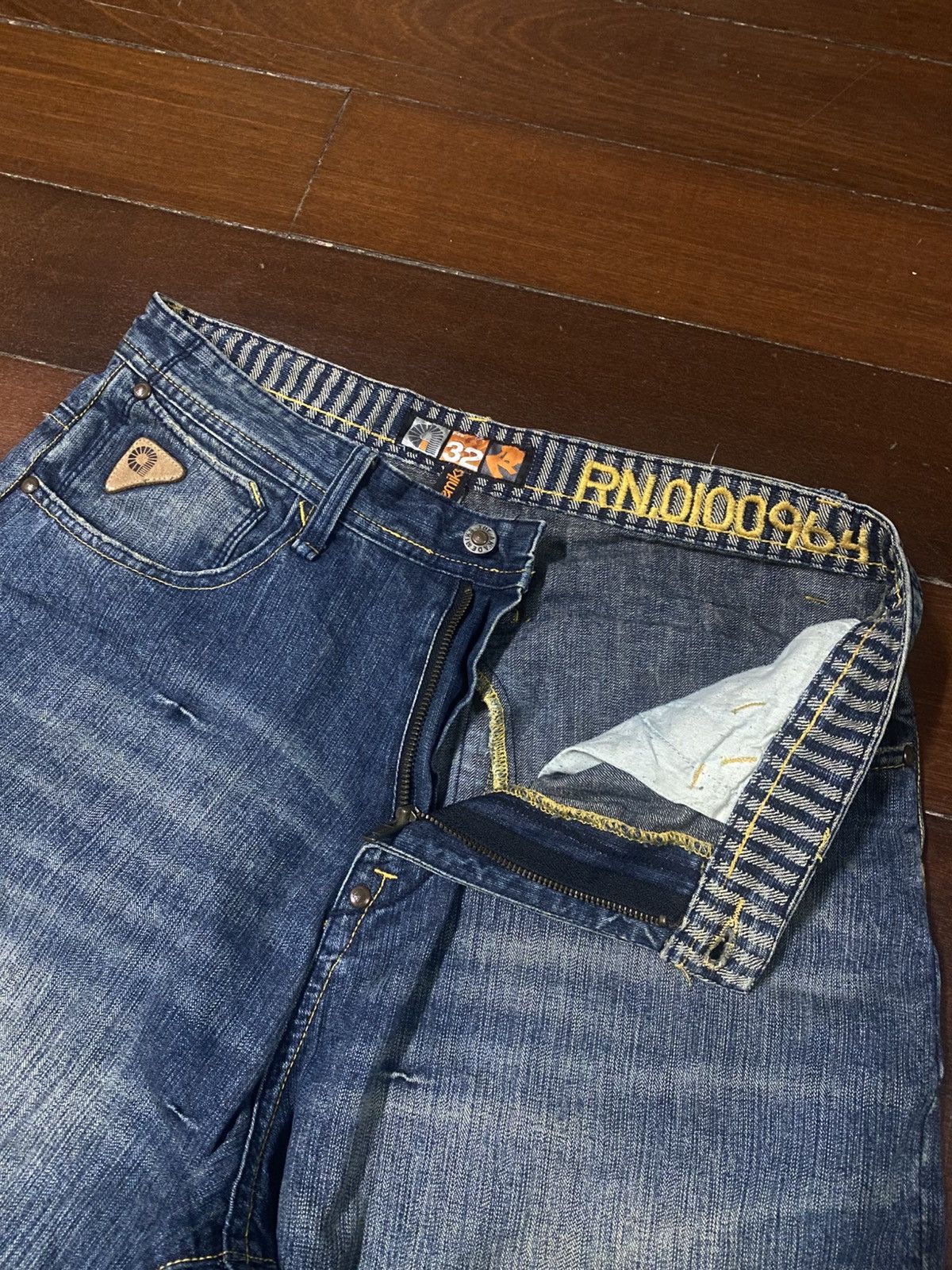 Akademiks Vintage Y2k Akdmks Grunge wide leg baggy Denim Size US 34 / EU 50 - 9 Thumbnail