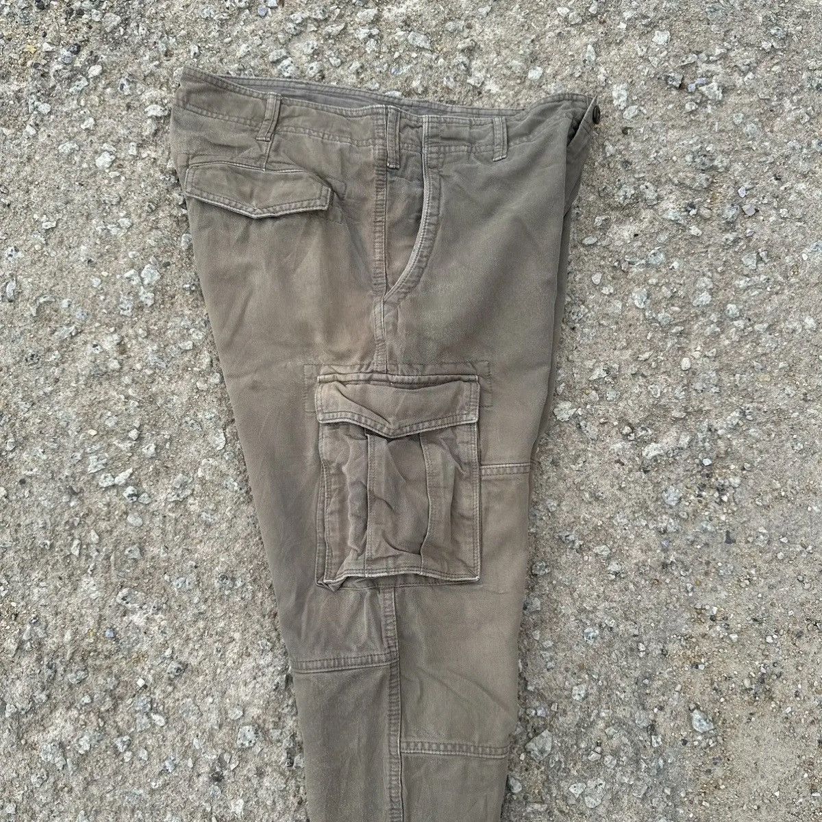 Jungles VINTAGE DOUBLEKNEE TACTICAL FADED UNIQLO JAPANESE CARGO PANT Size US 32 / EU 48 - 17 Thumbnail