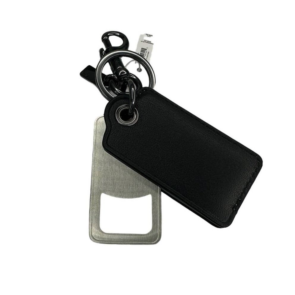 Coach Coach Bottle Opener Key Fob With Coach Stamp Chalk Size ONE SIZE - 3 Thumbnail