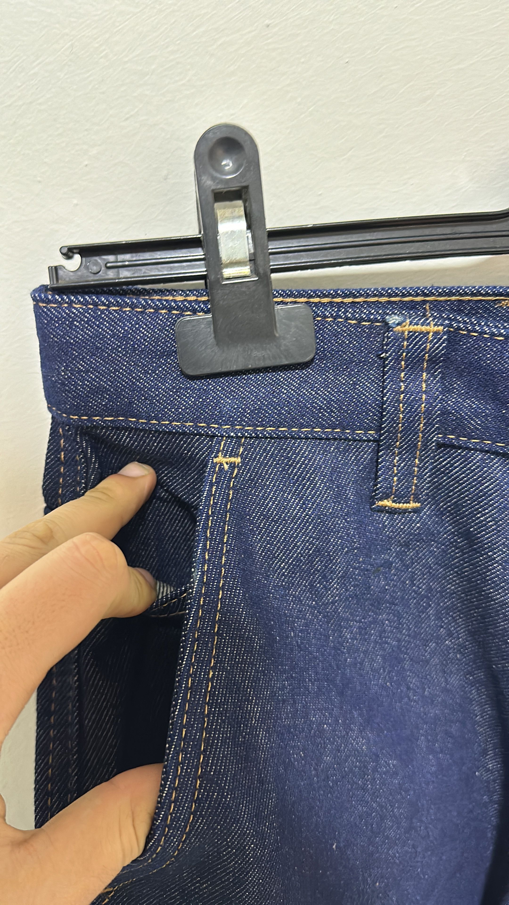 Stussy Stussy Raw Denim Double Knee Work Pant Size 28 Size US 28 / EU 44 - 5 Thumbnail