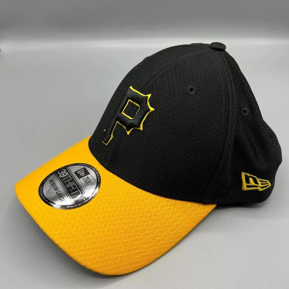New Era Pittsburgh Pirates Hat Men M-L Stretch Fitted Cap New Size ONE SIZE - 2 Thumbnail