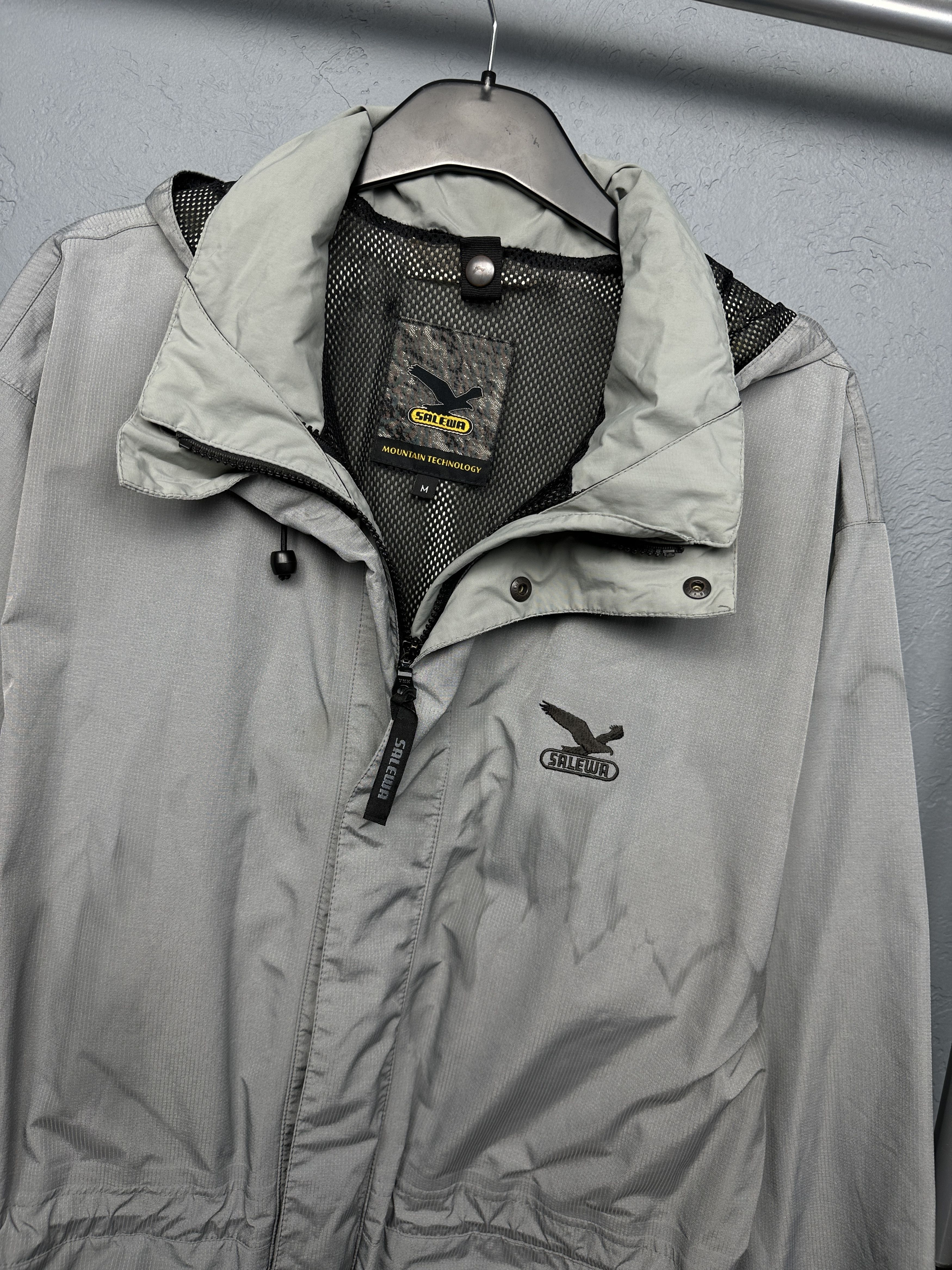 SALEWA Salewa Vintage Mens Windbreaker Nylon Jacket Size US M / EU 48-50 / 2 - 2 Thumbnail