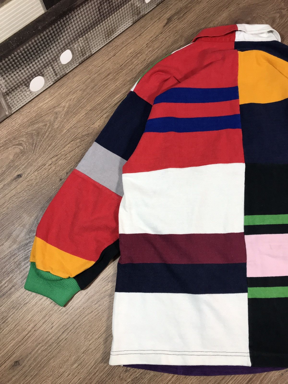 Vintage Vintage Rugby Long Sleeve Shirt 80-90s Size US M / EU 48-50 / 2 - 9 Thumbnail