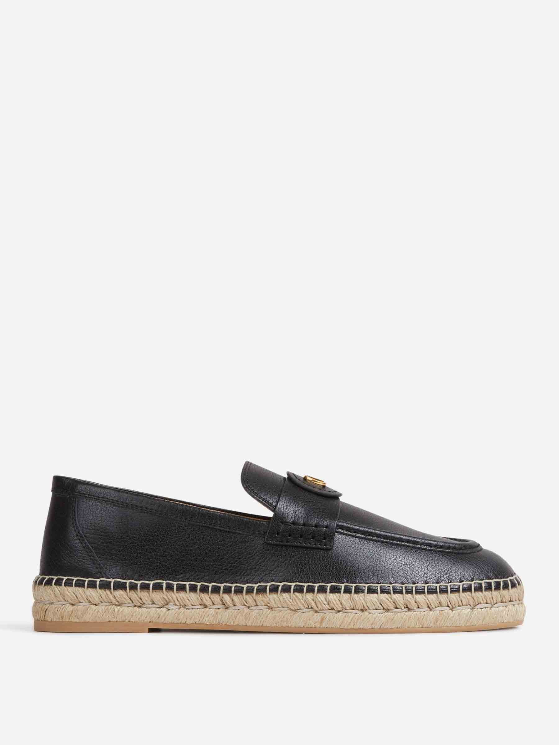 Valentino os11x0126 Espadrilles Loafers in Black Size US 8 / EU 41 - 1 Thumbnail
