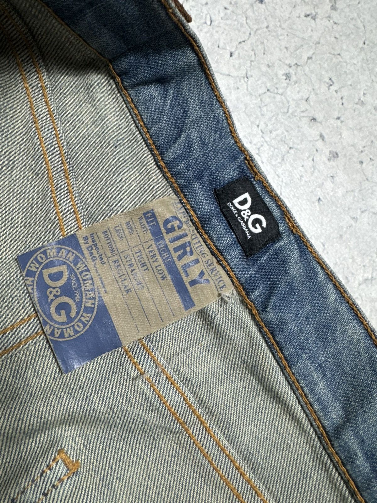Dolce & Gabbana Dolce & Gabbana DG Luxury Denim Jeans Size 27 Vintage Size 27" / US 4 / IT 40 - 8 Thumbnail