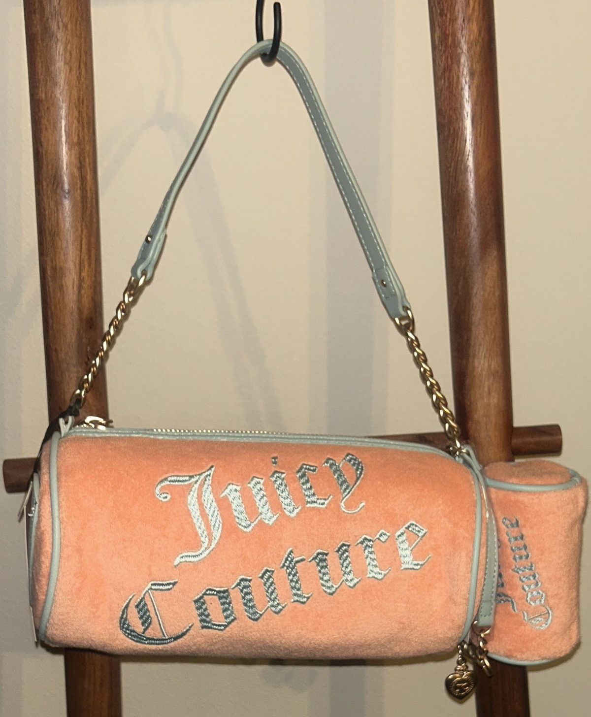 Juicy Couture Juicy Couture Choose Juicy II Barrel Bag Peach Fuzz Size ONE SIZE - 1 Thumbnail