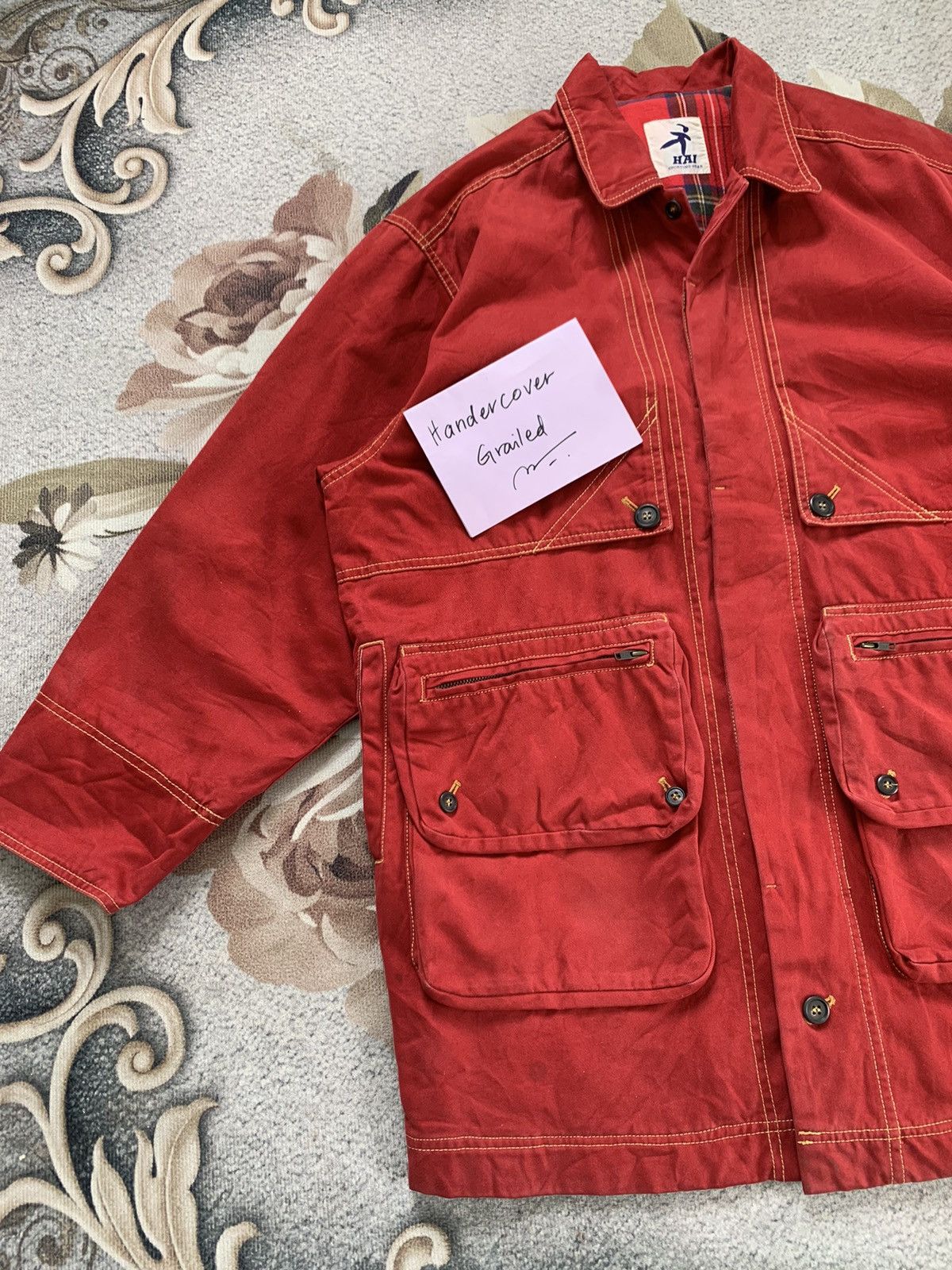 Hai Sporting Gear Hai Sporting Gear Multi Cargo Pockets Inner Tartan Jacket Size US M / EU 48-50 / 2 - 4 Thumbnail