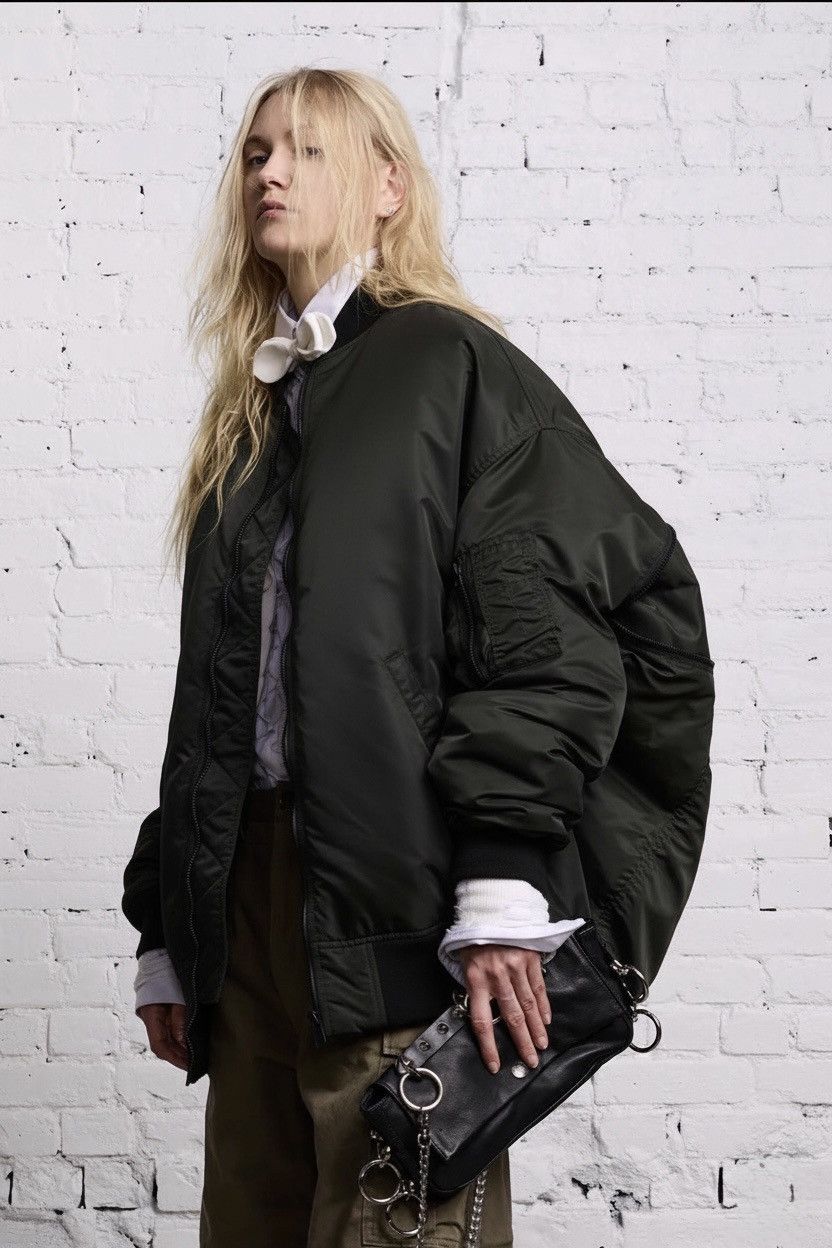 R13 Zip Out Down Bomber Small Size S / US 4 / IT 40 - 19 Thumbnail