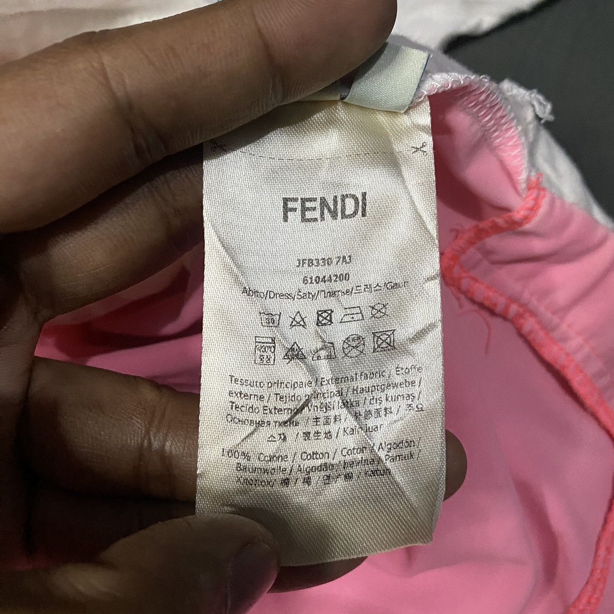 Fendi Fendi Roma Italy Logo Shirt Size M / US 6-8 / IT 42-44 - 8 Thumbnail