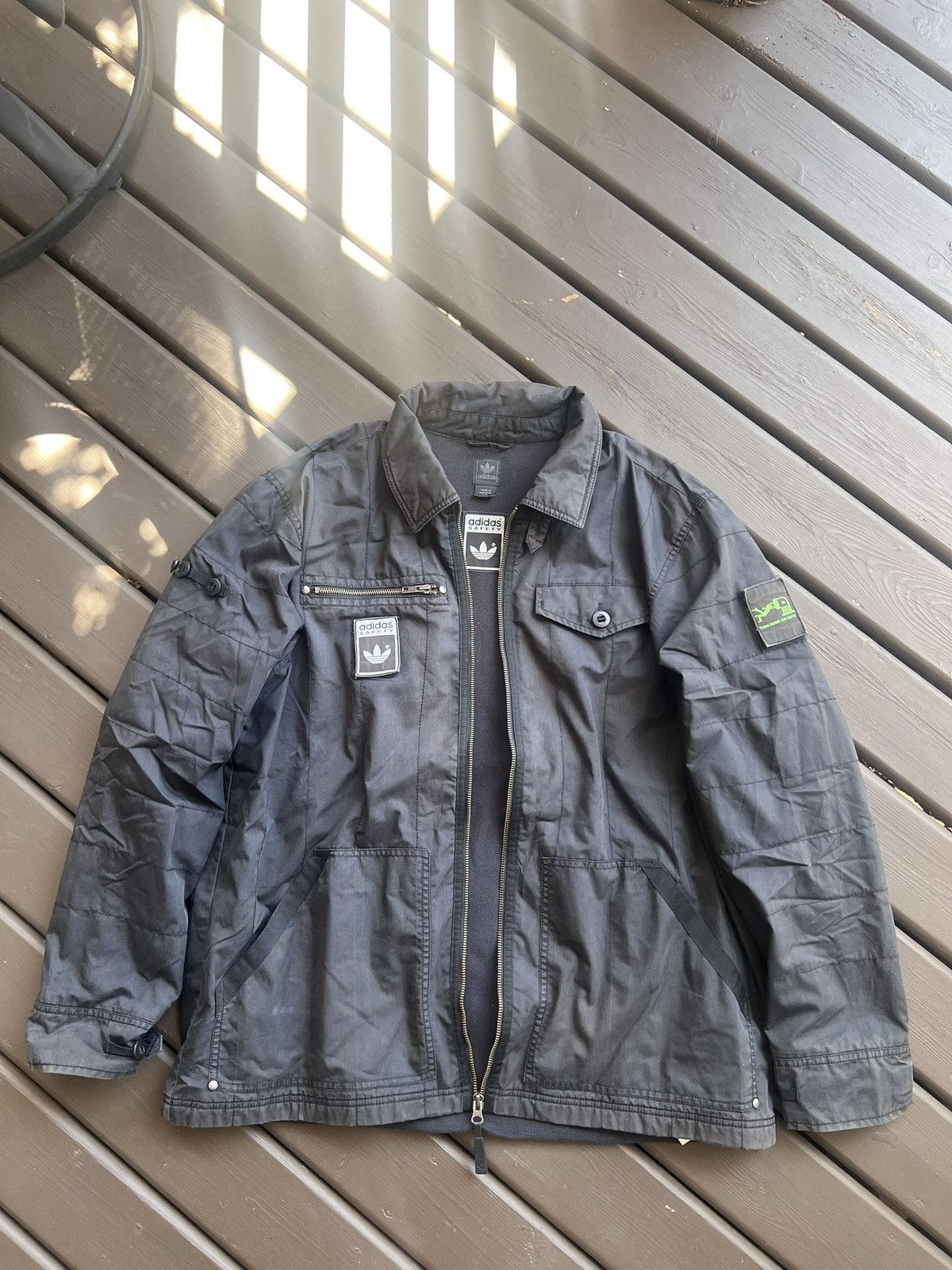 Adidas Adidas ‘Turn Down The Suck’ Safety Jacket Size US L / EU 52-54 / 3 - 2 Thumbnail