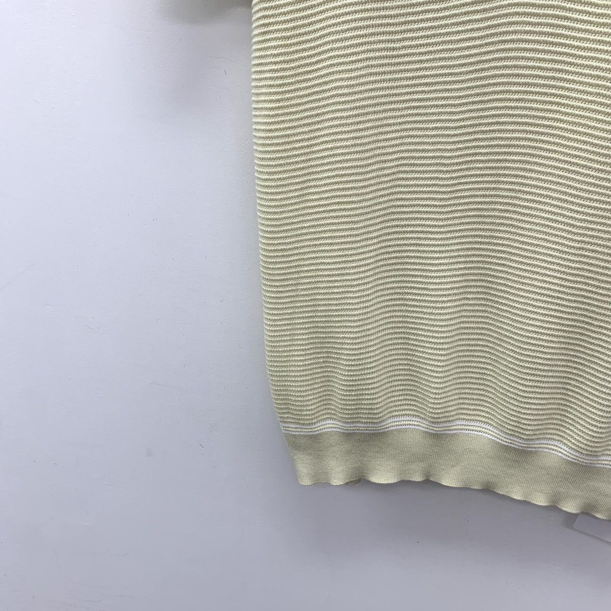 Z Zegna Zegna Single-breasted Short Sleeve Knit Polo Shirt K26WX Size US S / EU 44-46 / 1 - 4 Thumbnail