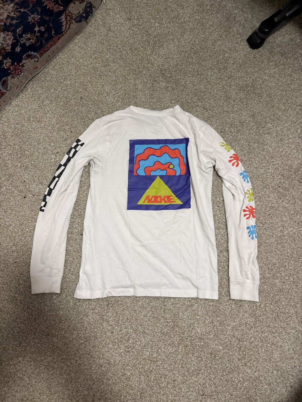 Nike × Vintage Nike long sleeve T shirt White - Small Size US S / EU 44-46 / 1 - 2 Thumbnail