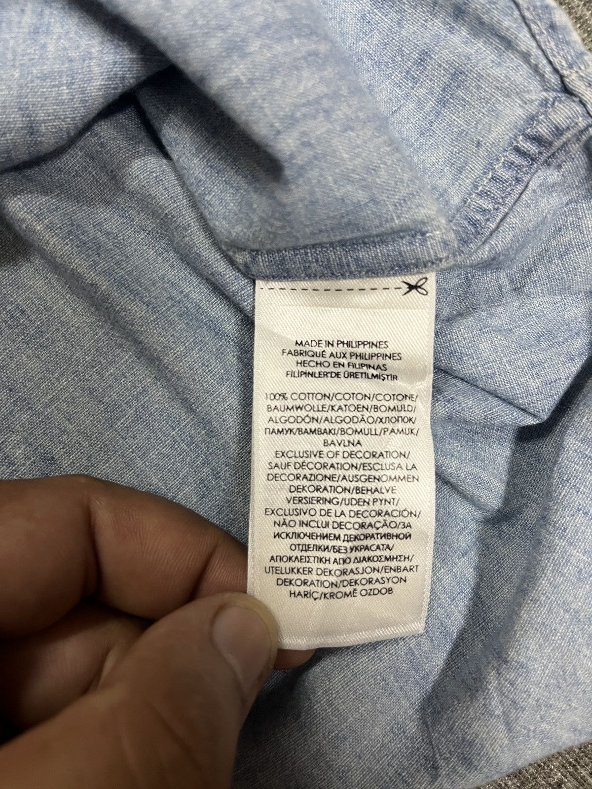 Polo Ralph Lauren × Ralph Lauren Polo ralph lauren shirt button chambray Size US M / EU 48-50 / 2 - 11 Thumbnail