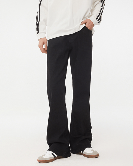 Japanese Brand × Jean Retro trend washed cleanfit flared jeans Size US 32 / EU 48 - 2 Thumbnail